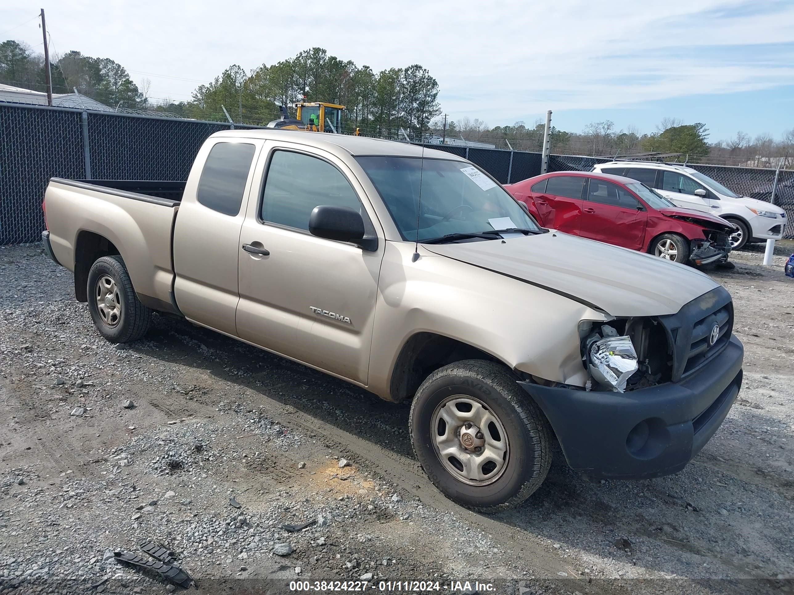 toyota tacoma 2007 5tetx22n67z377357