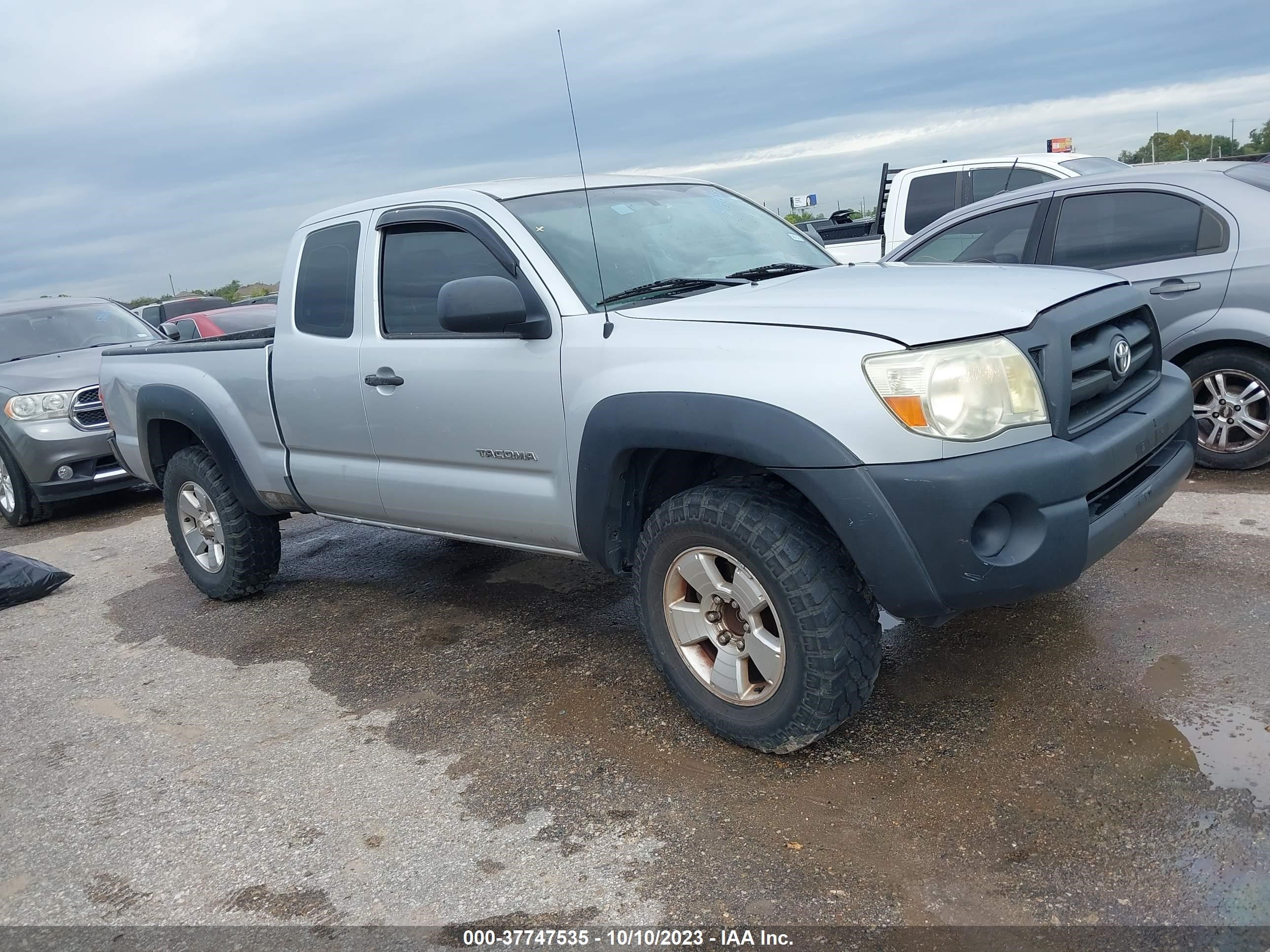 toyota tacoma 2007 5tetx62n37z446867