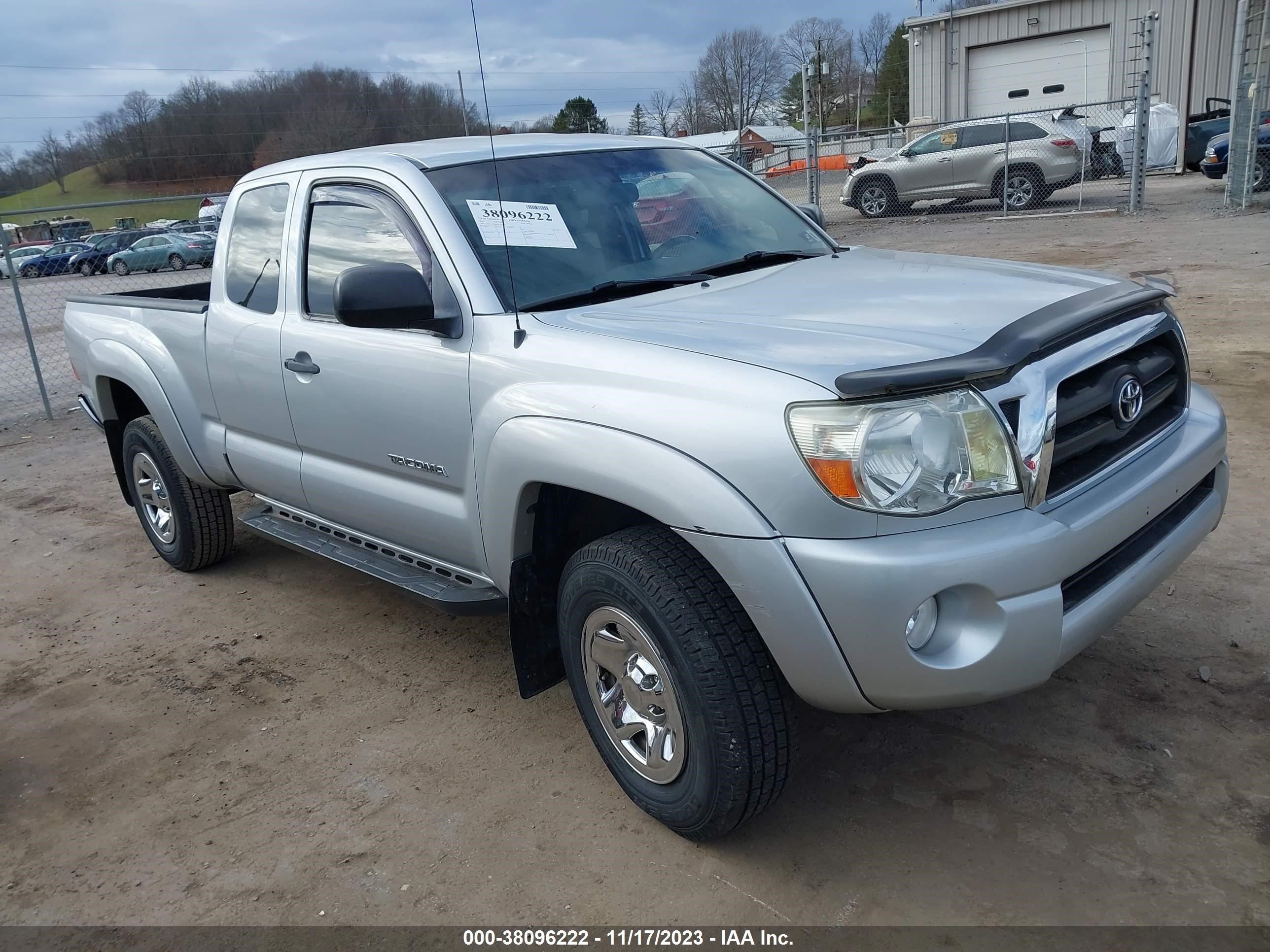 toyota tacoma 2007 5teuu42n07z358408