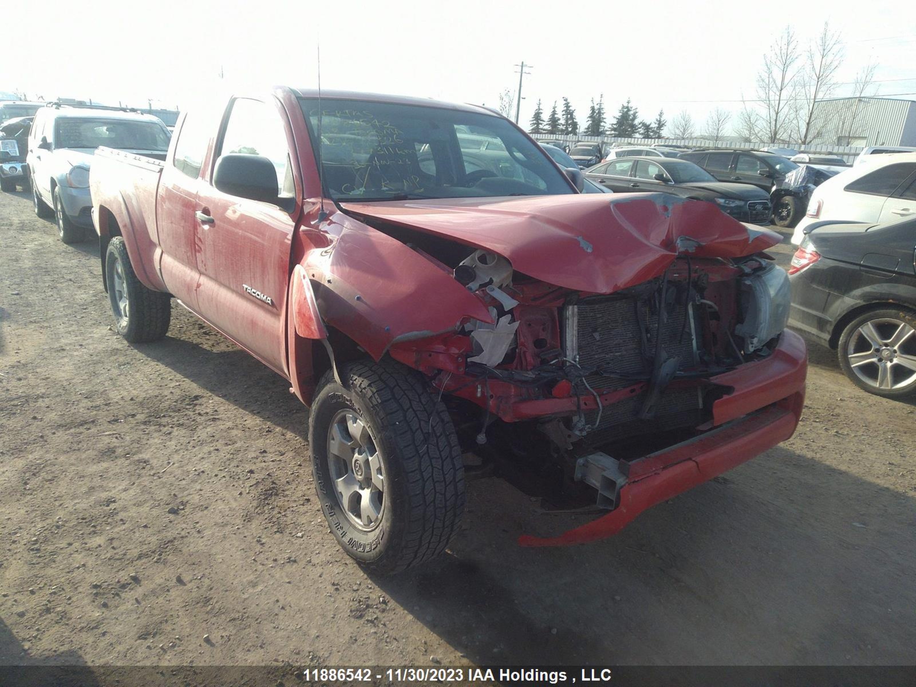 toyota tacoma 2008 5teuu42n18z532326