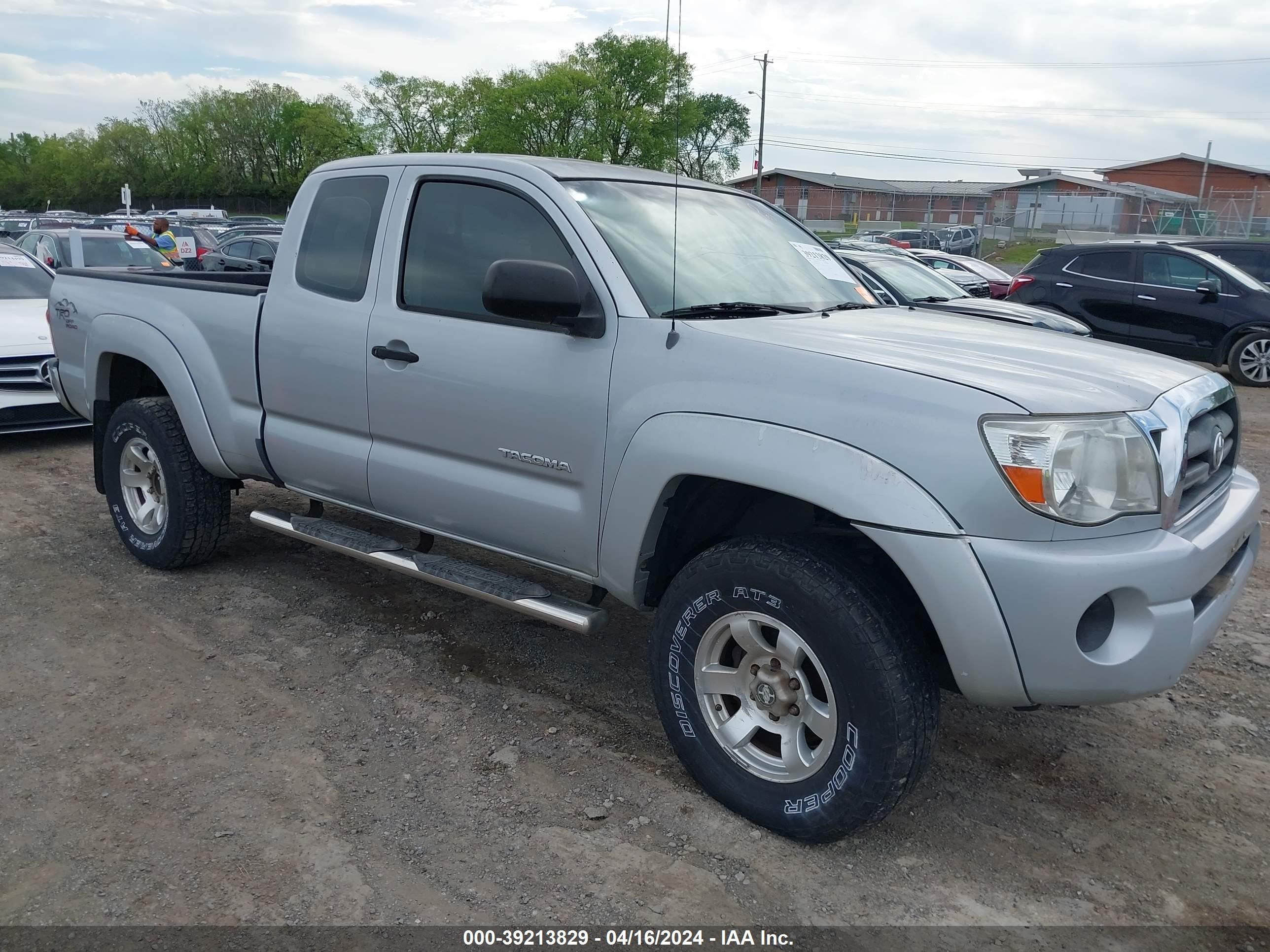 toyota tacoma 2007 5teuu42n27z355817