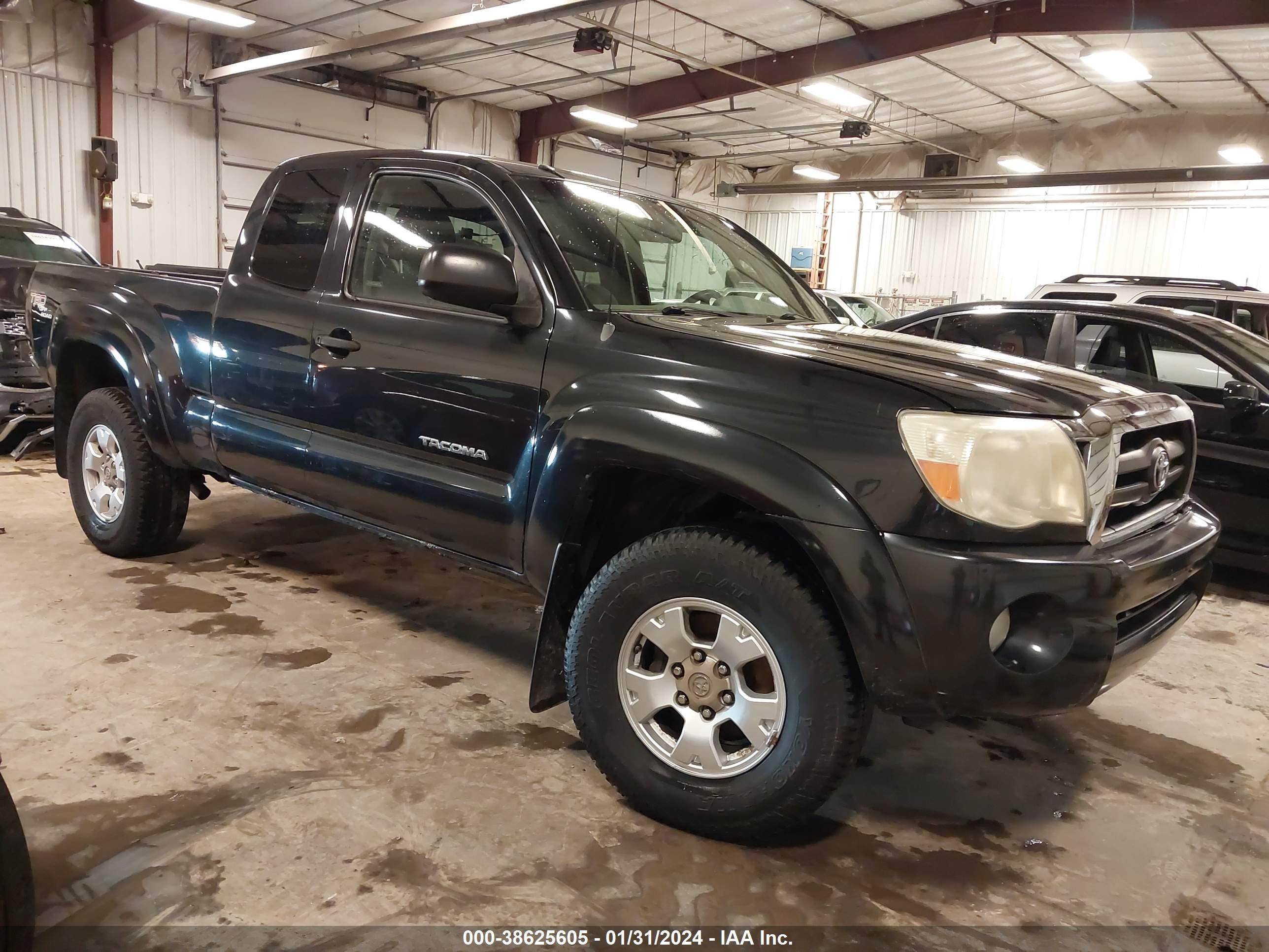 toyota tacoma 2007 5teuu42n37z411697