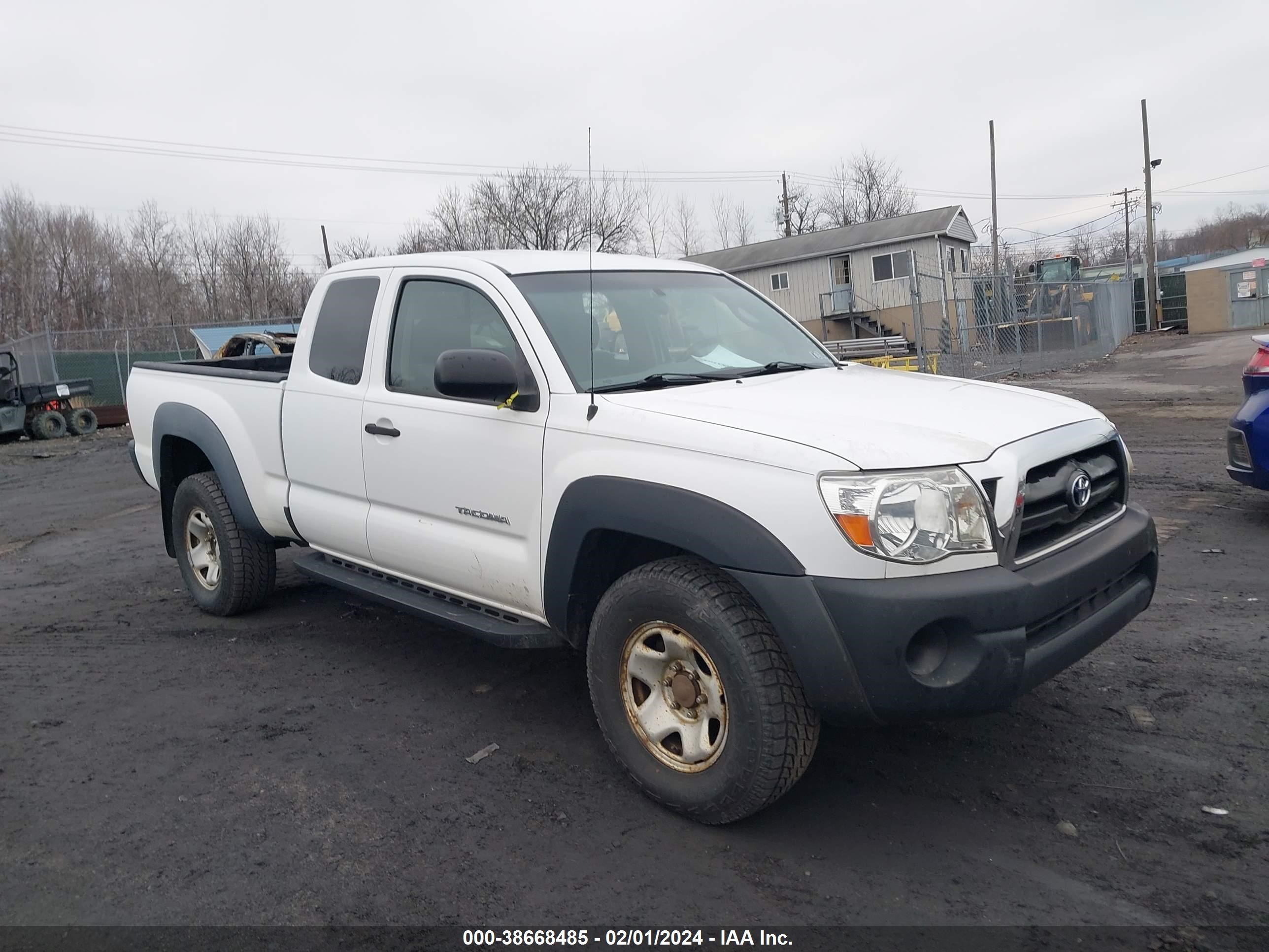 toyota tacoma 2007 5teuu42n57z370764