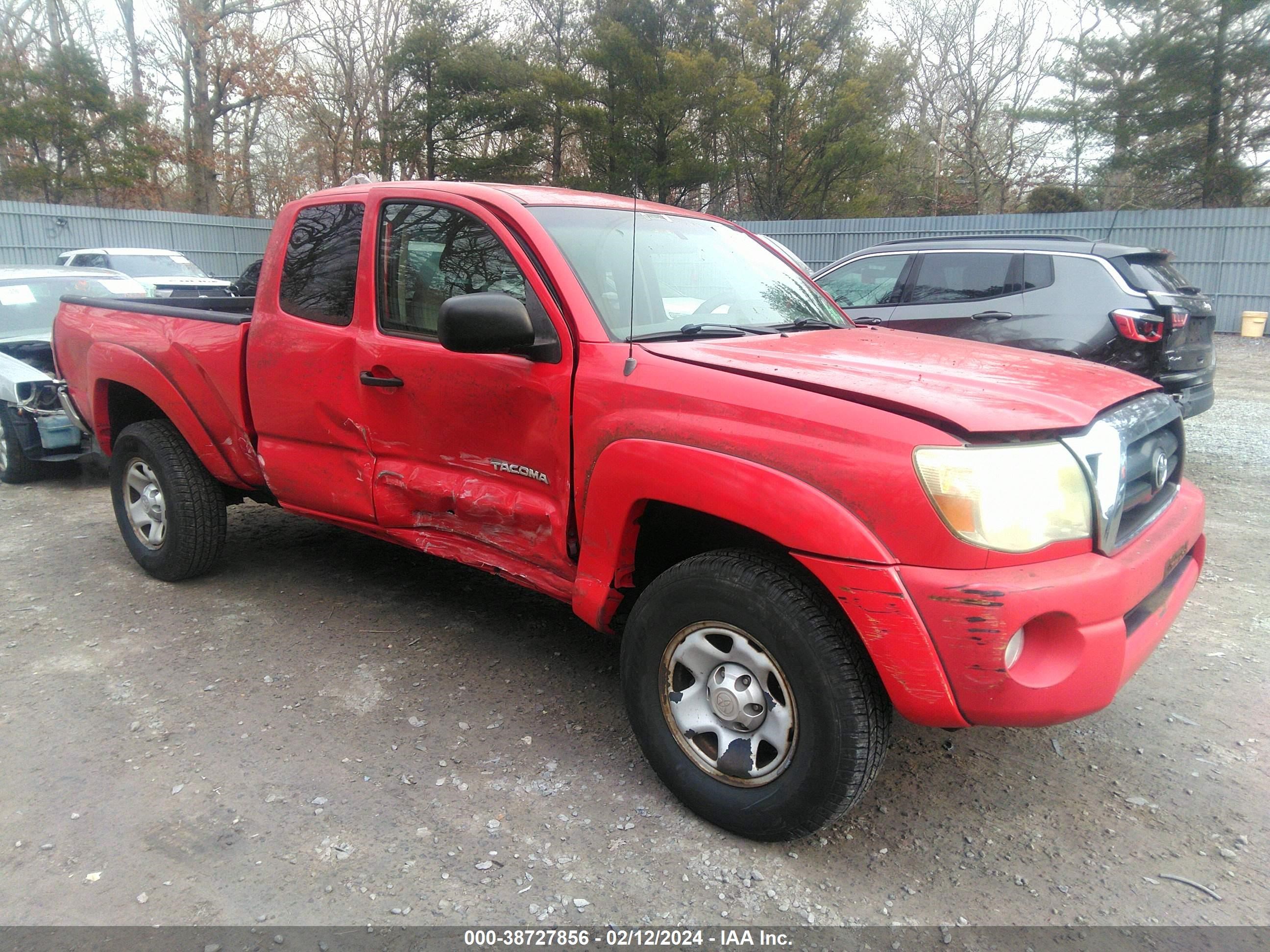 toyota tacoma 2006 5teuu42n66z311060