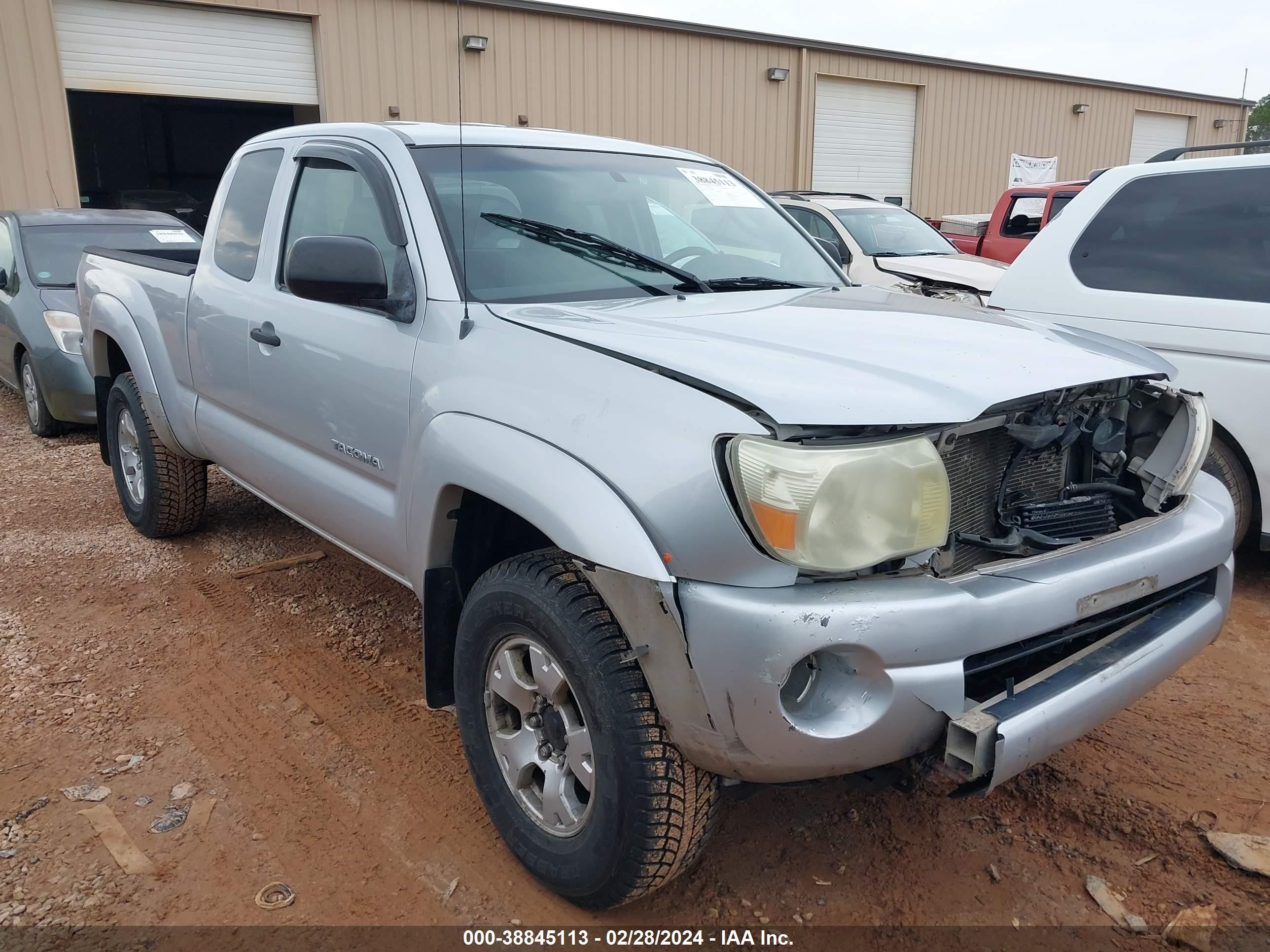 toyota tacoma 2005 5teuu42n75z078675