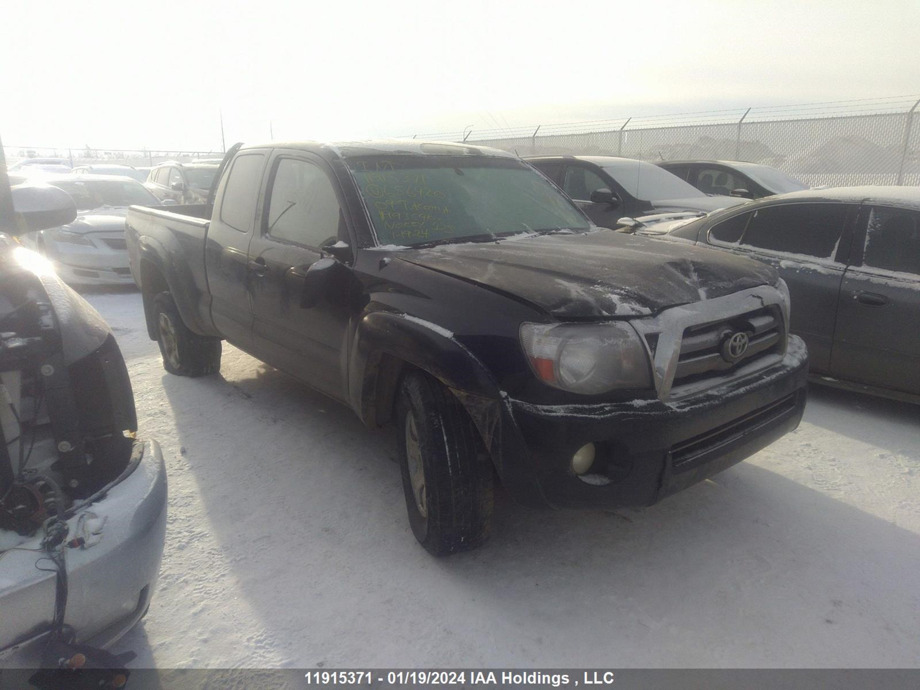 toyota tacoma 2009 5teuu42n89z656420