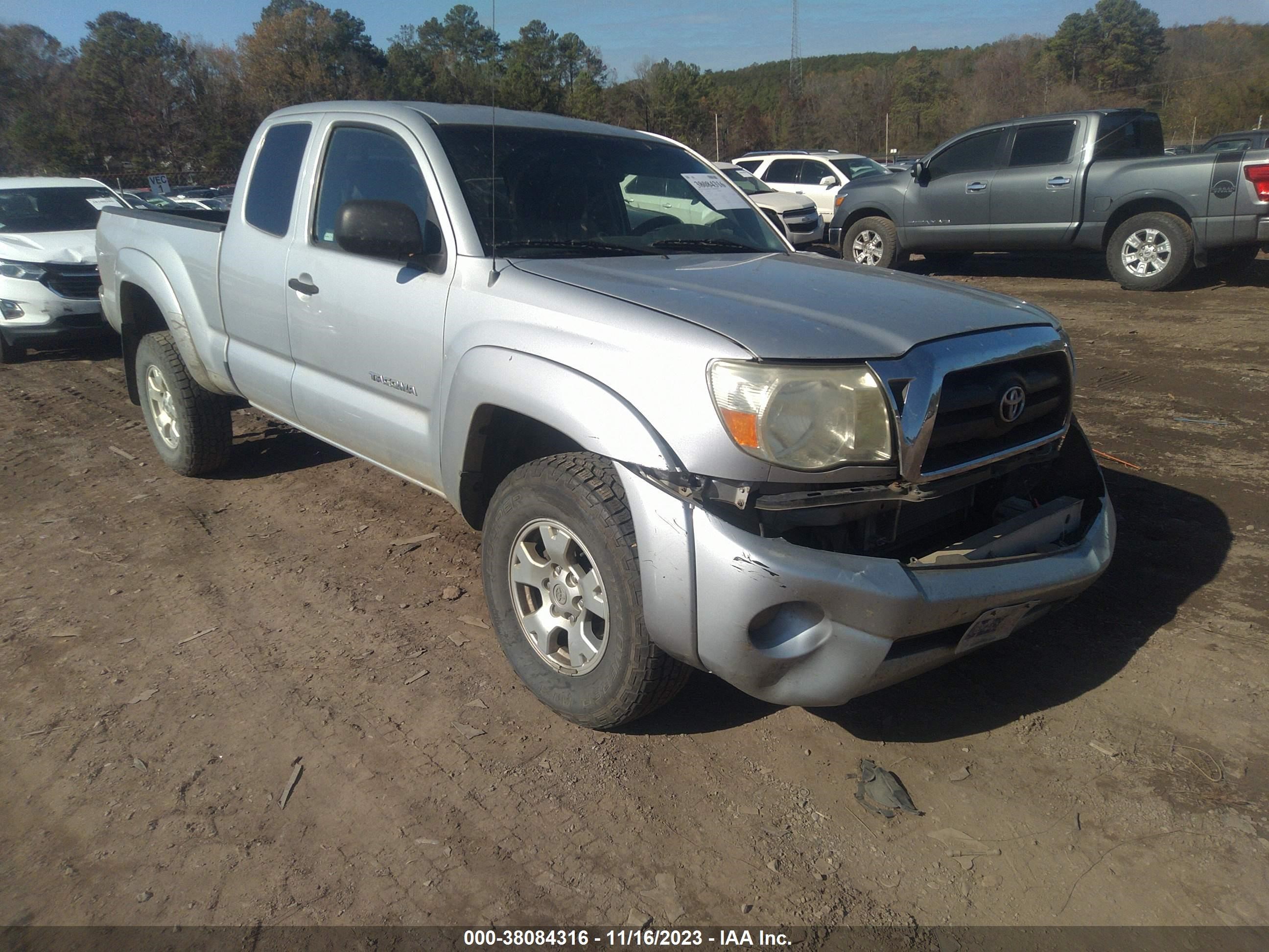 toyota tacoma 2007 5teuu42n97z392718