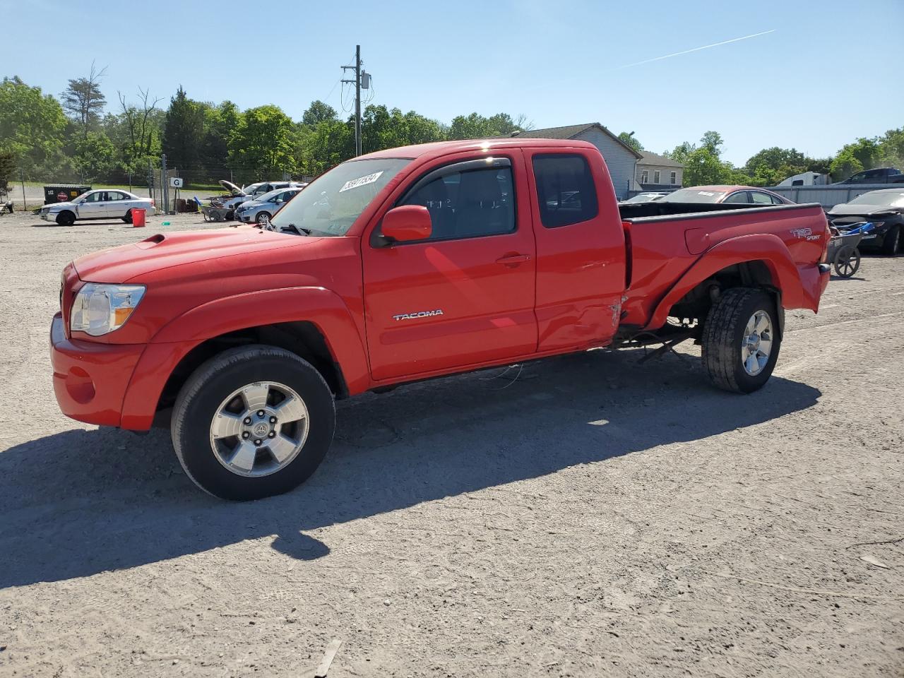 toyota tacoma 2006 5teuu42nx6z146906