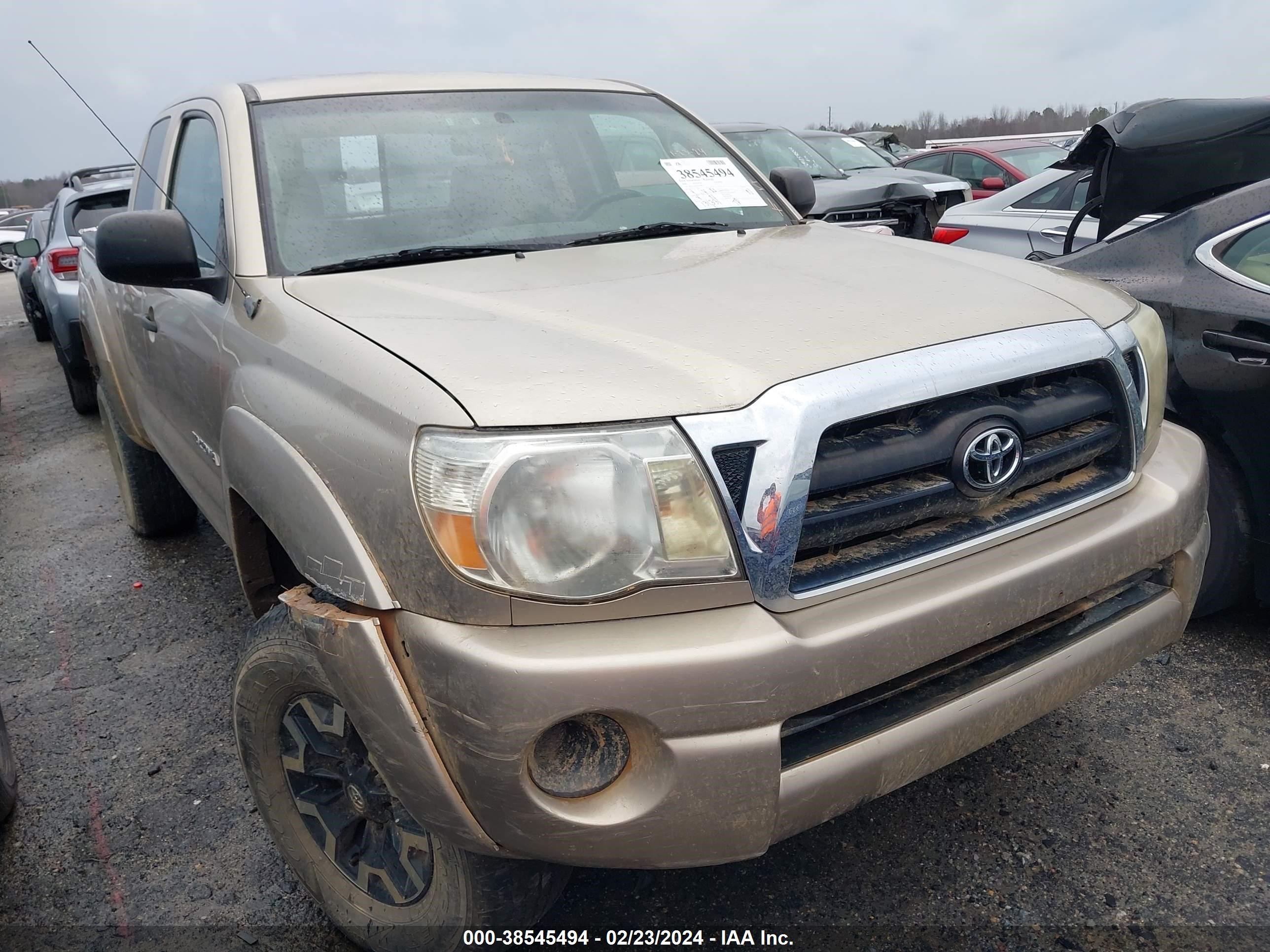 toyota tacoma 2008 5teux42n18z574826