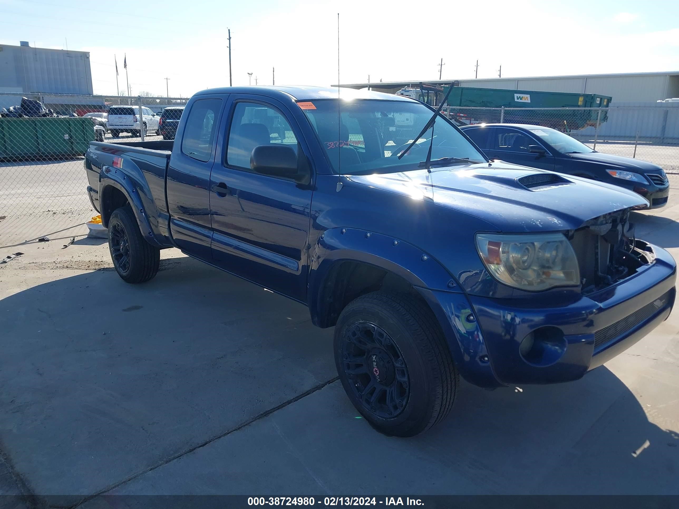 toyota tacoma 2007 5teux42n27z345800