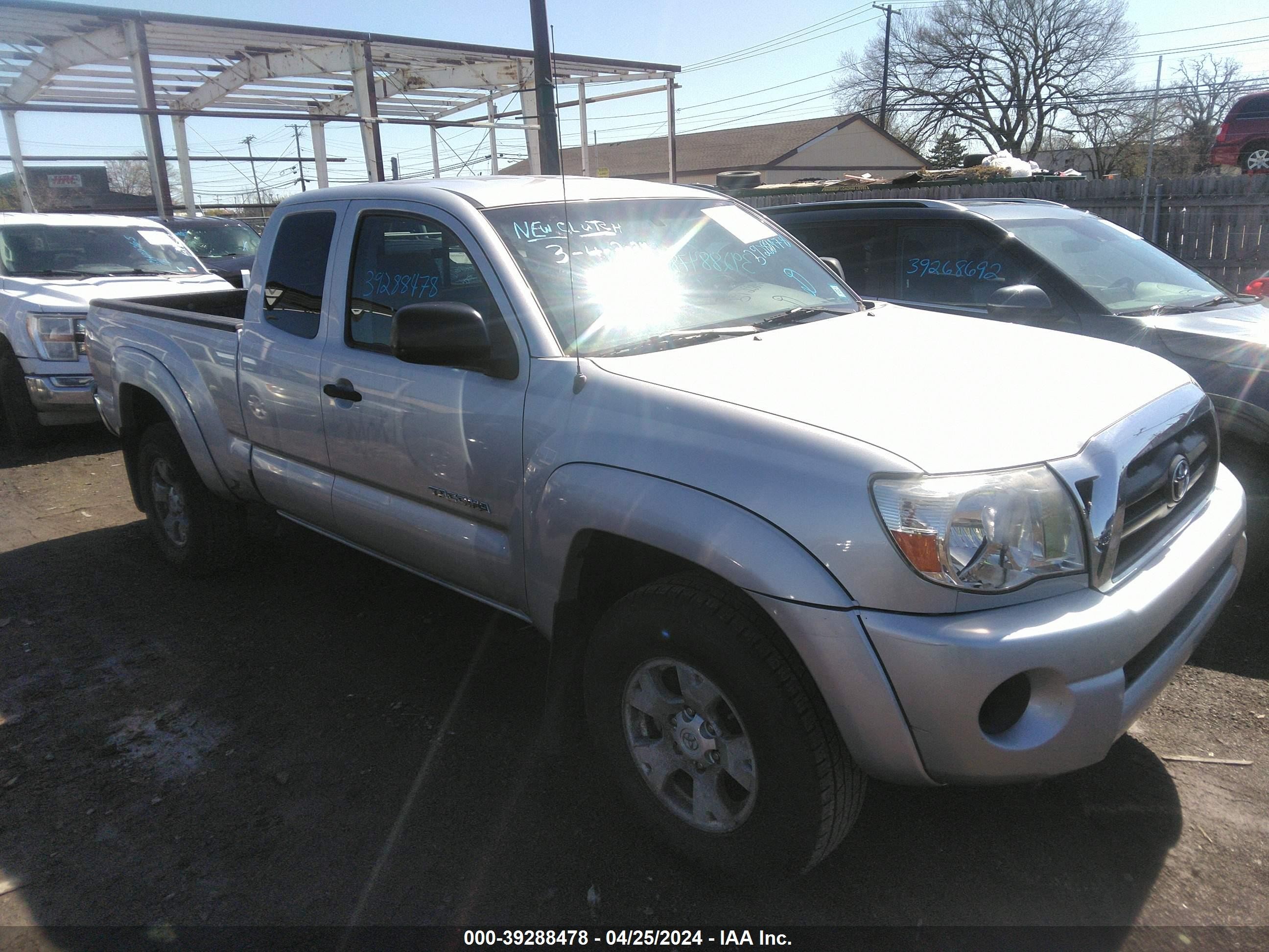 toyota tacoma 2008 5teux42n28z549918