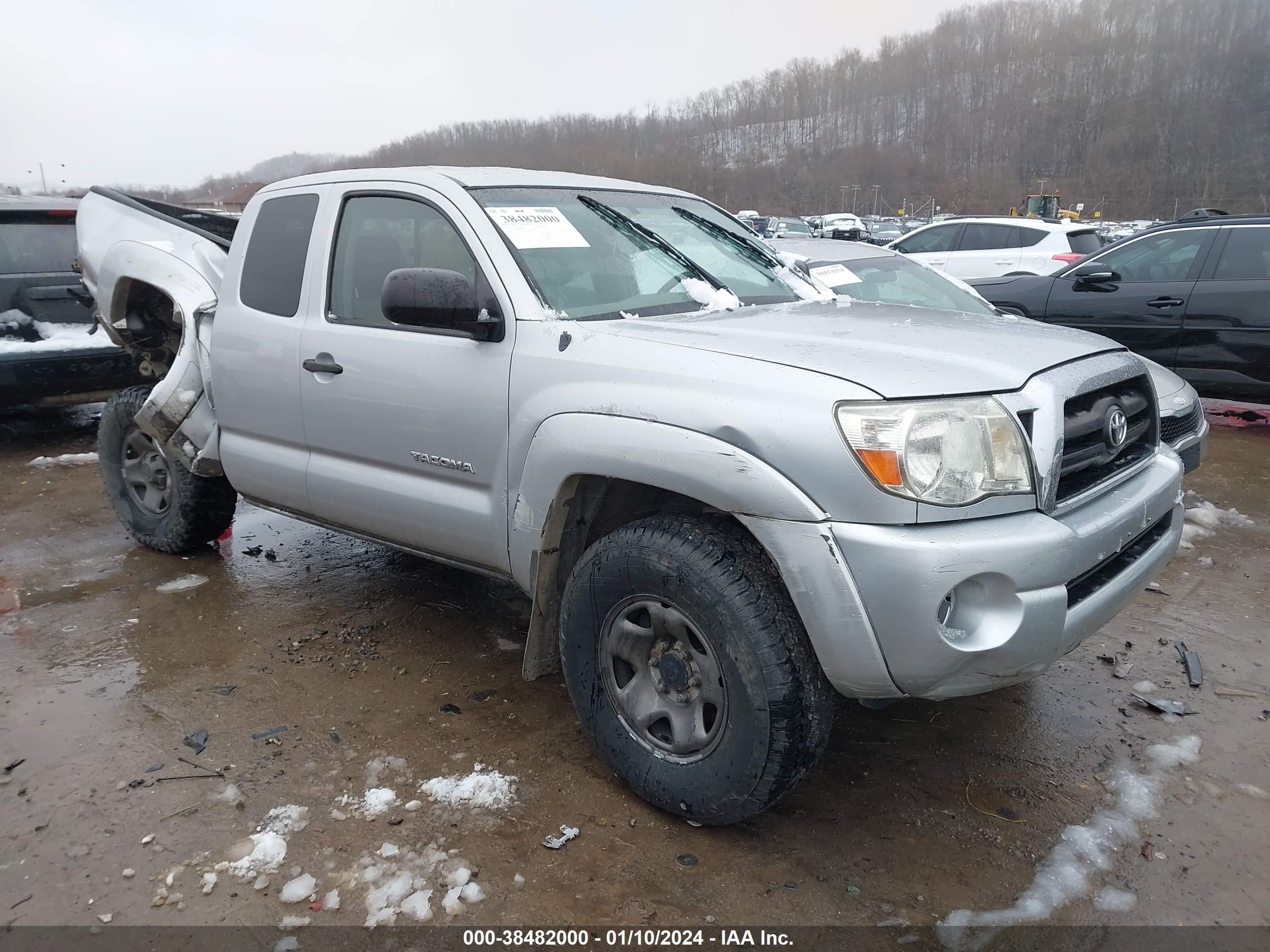 toyota tacoma 2005 5teux42n75z142785