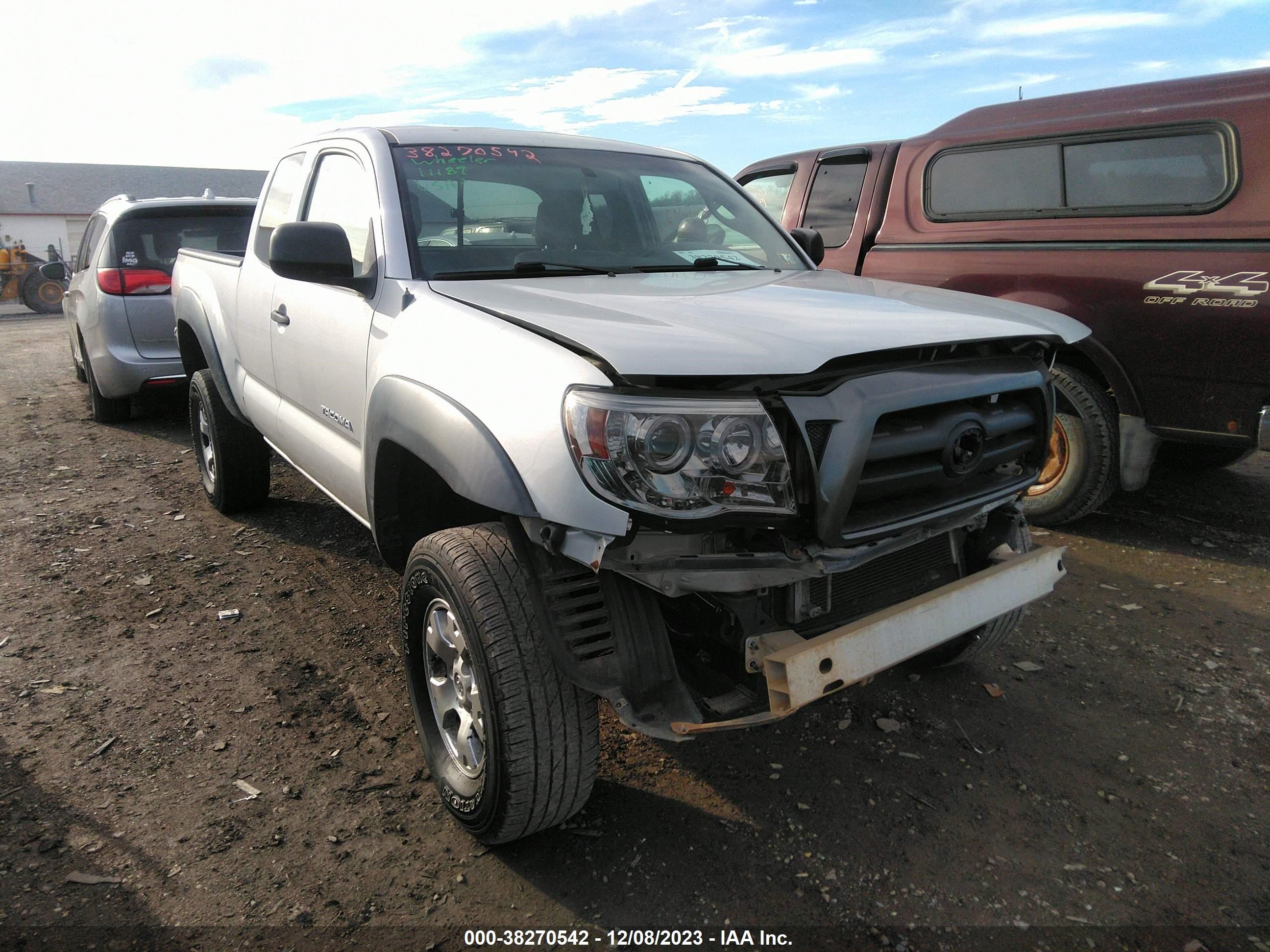 toyota tacoma 2008 5teux42nx8z571858