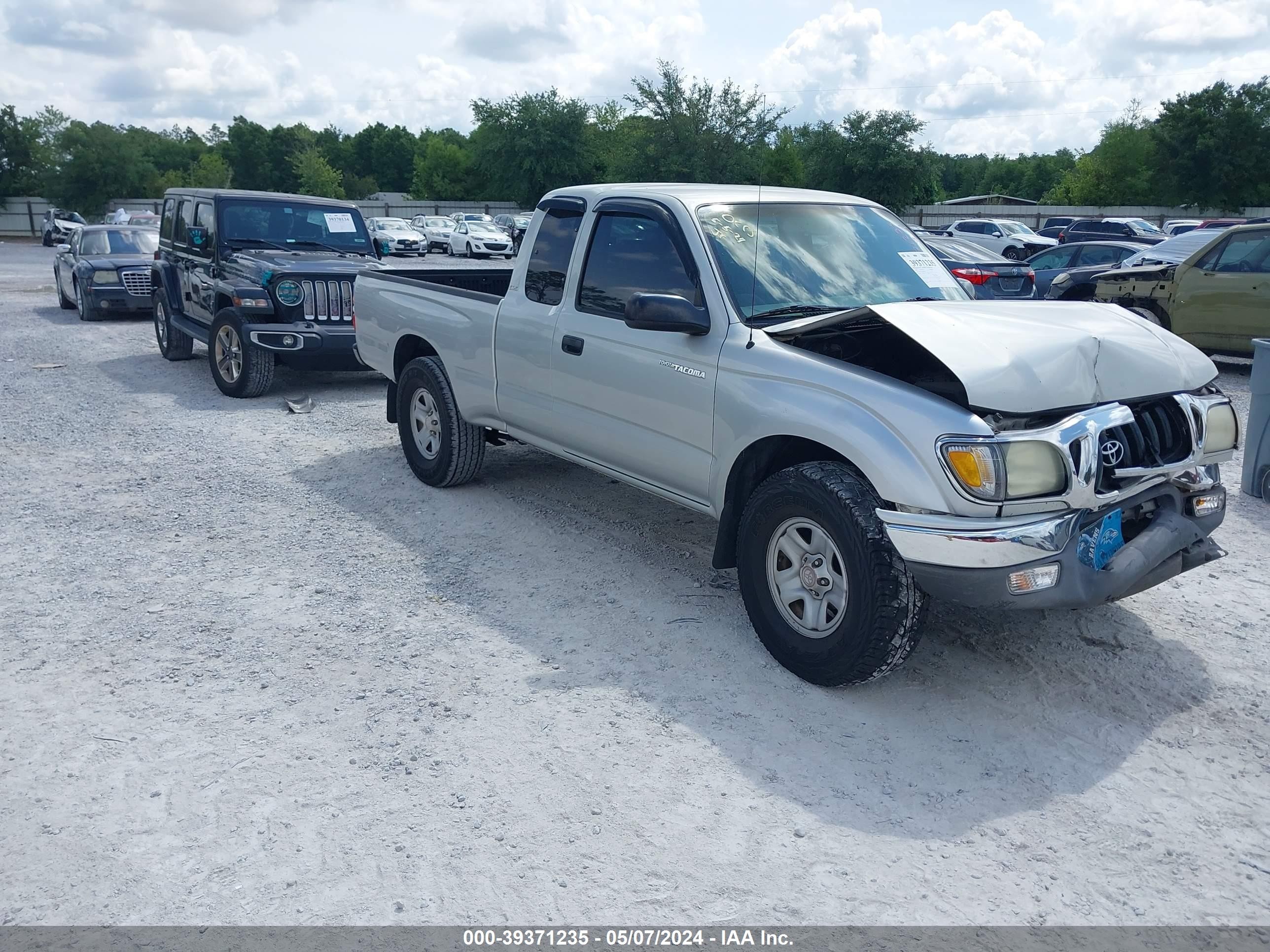 toyota tacoma 2004 5tevl52n24z437829