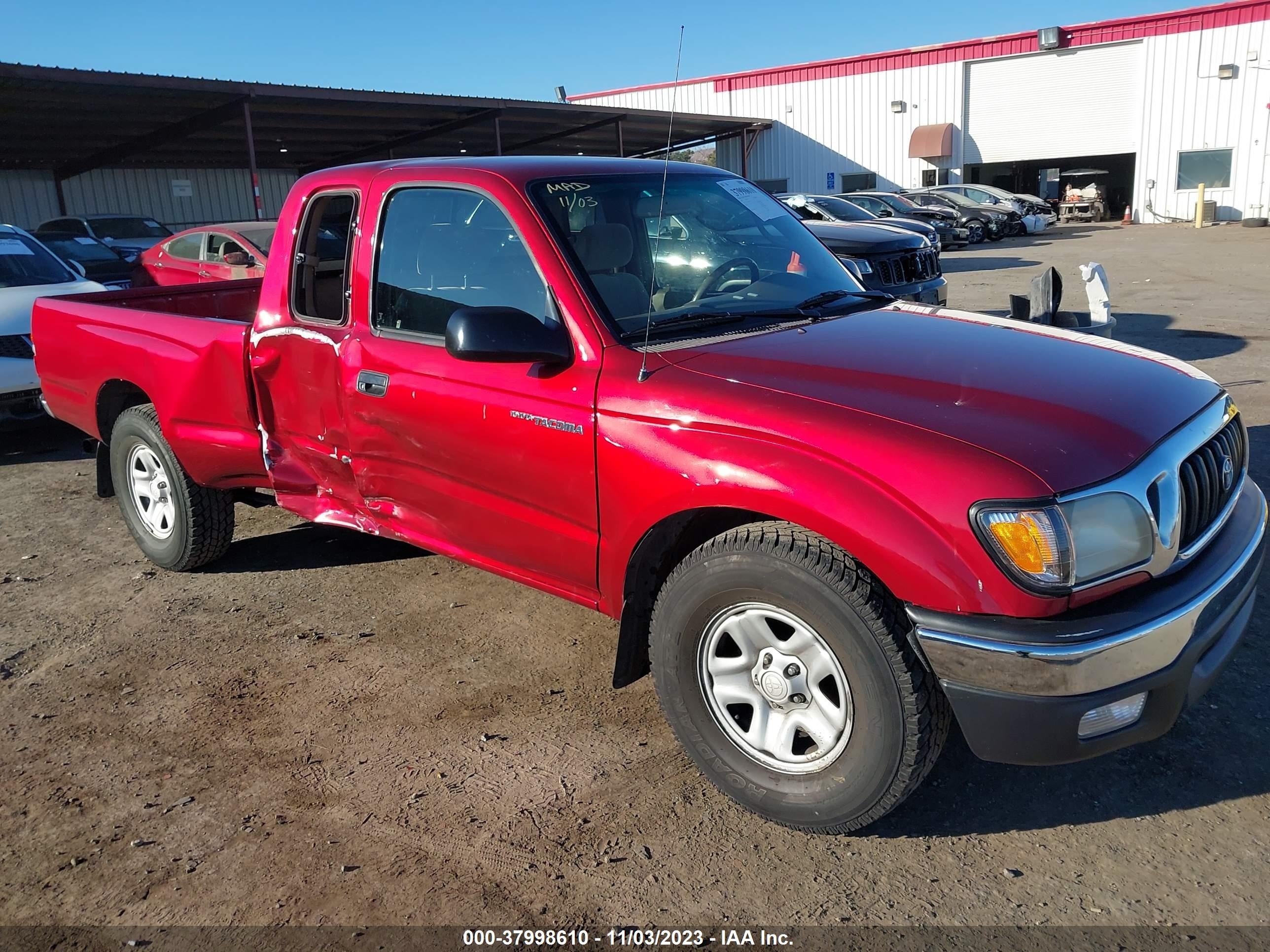 toyota tacoma 2004 5tevl52n34z407433