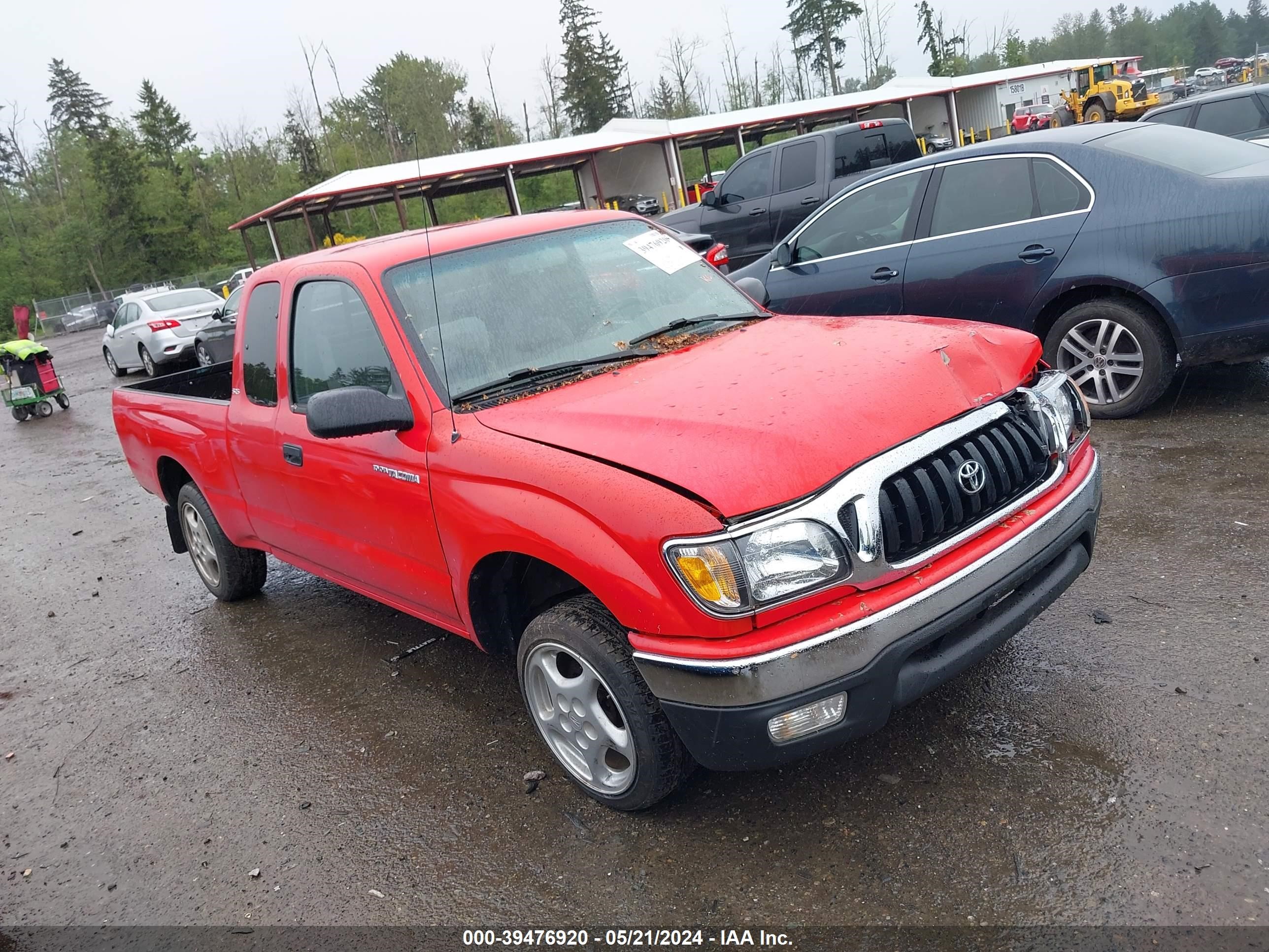 toyota tacoma 2001 5tevl52n91z722958