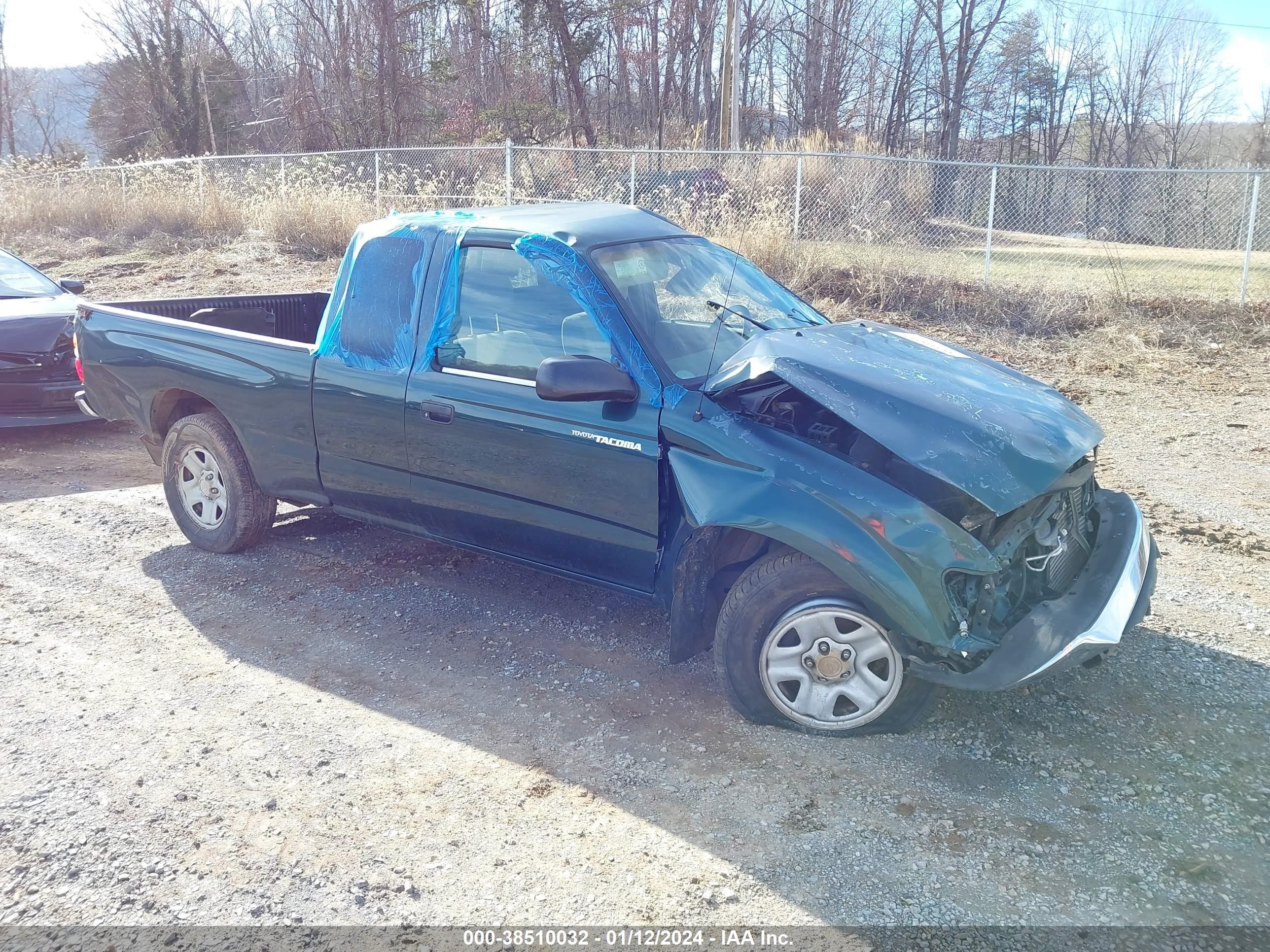 toyota tacoma 2004 5tevl52nx4z372552