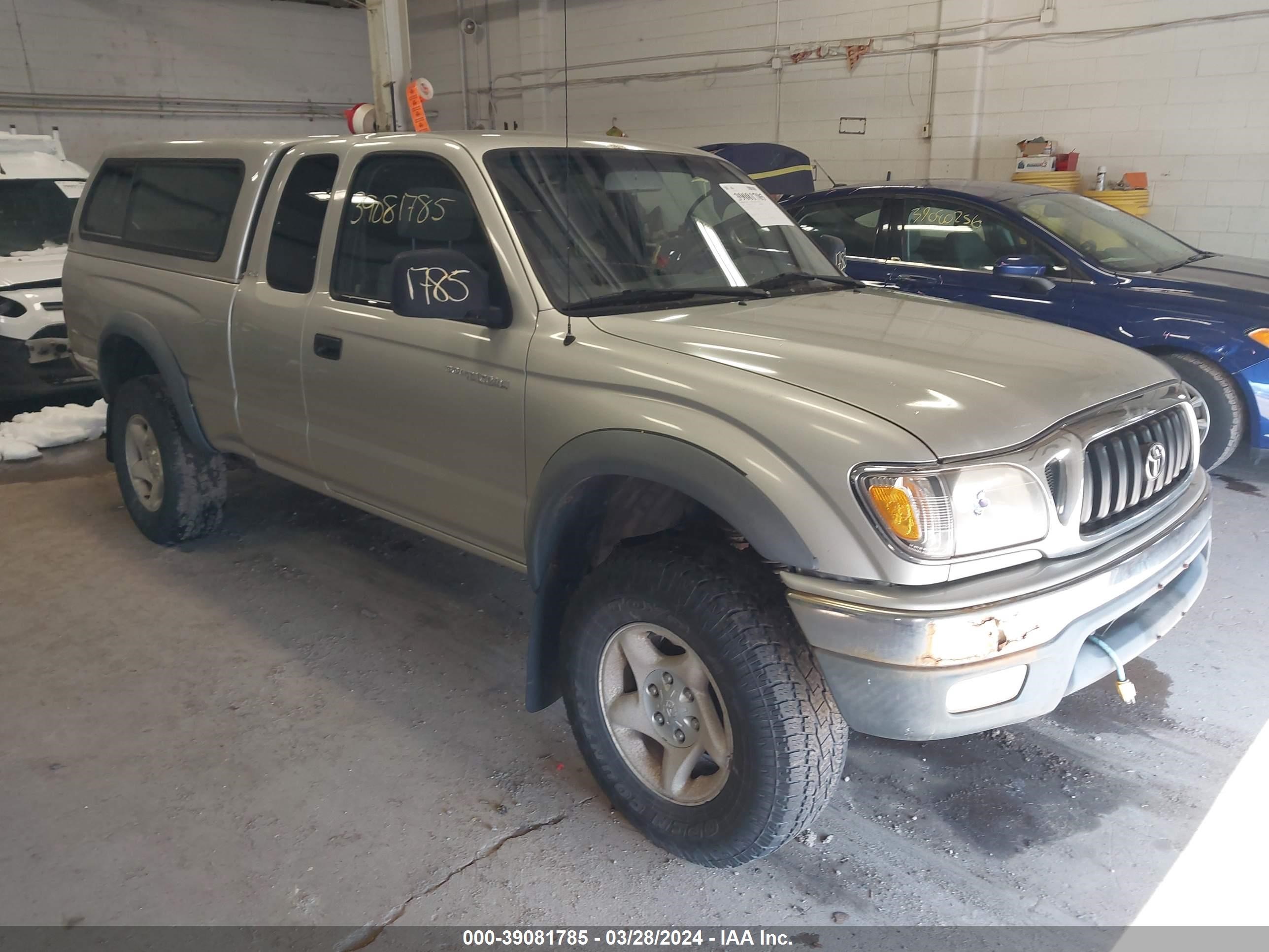 toyota tacoma 2001 5tewm72n21z753059