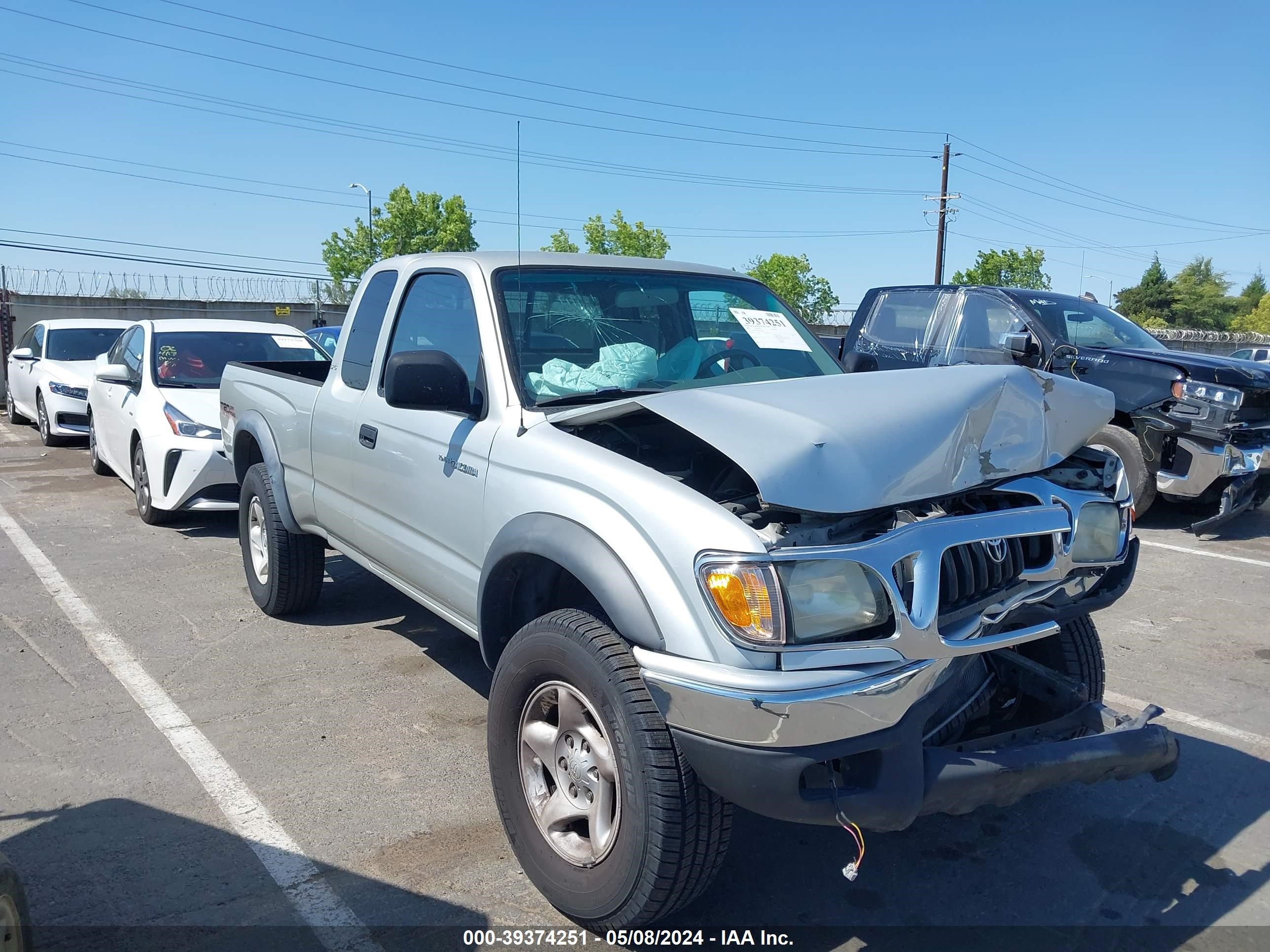 toyota tacoma 2001 5tewn72n01z813028