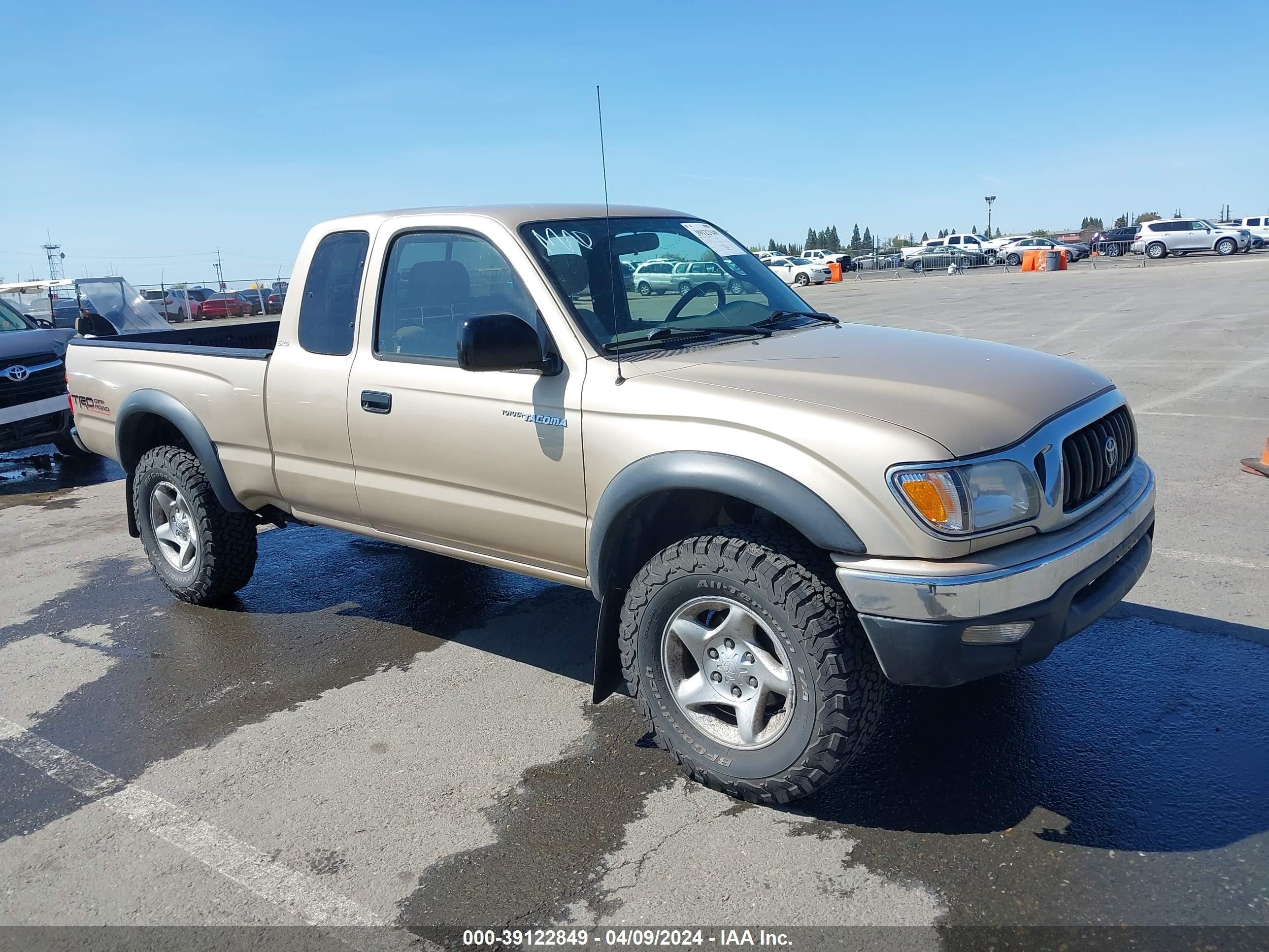 toyota tacoma 2003 5tewn72n13z209250