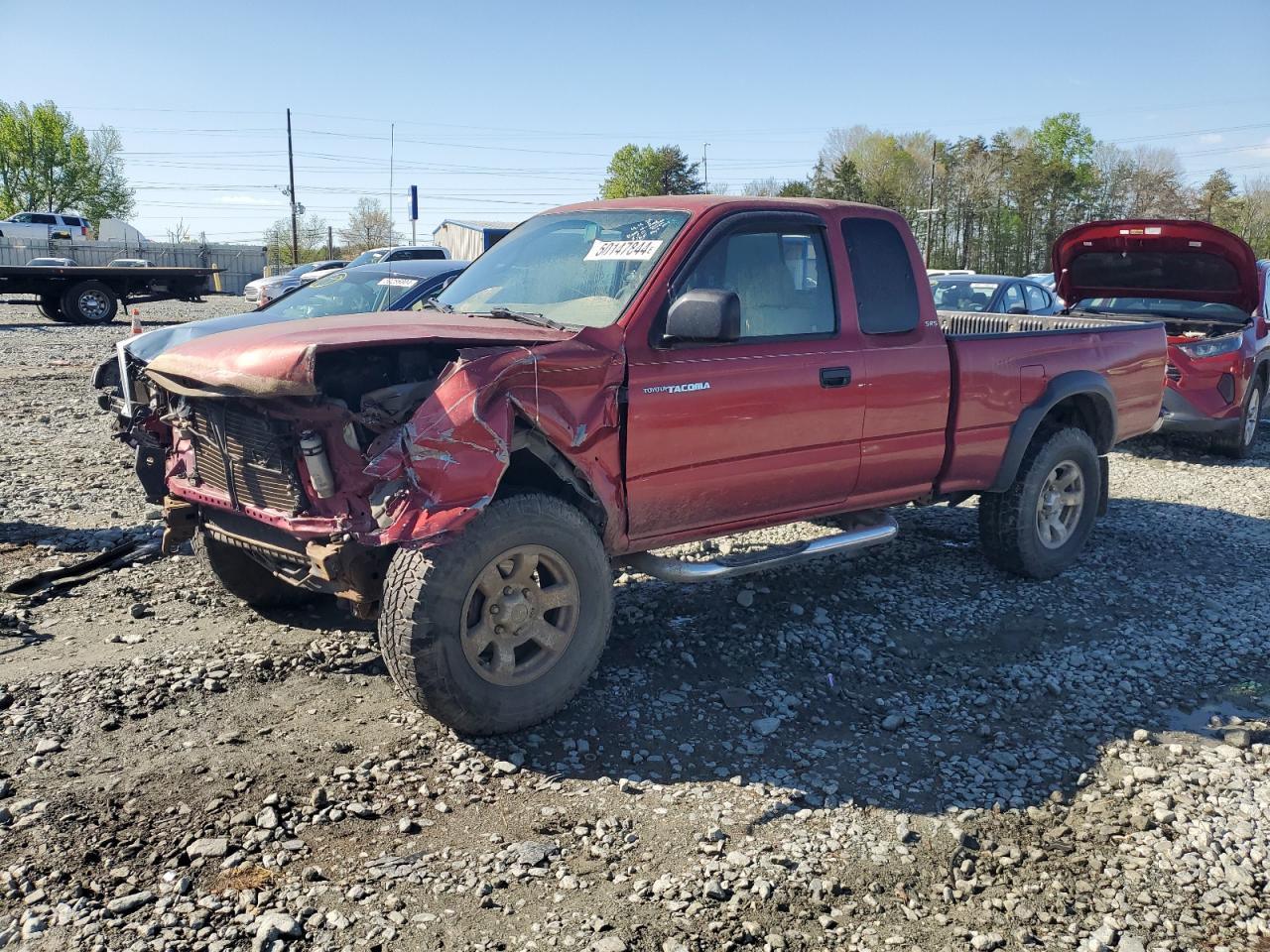 toyota tacoma 2003 5tewn72n13z240837