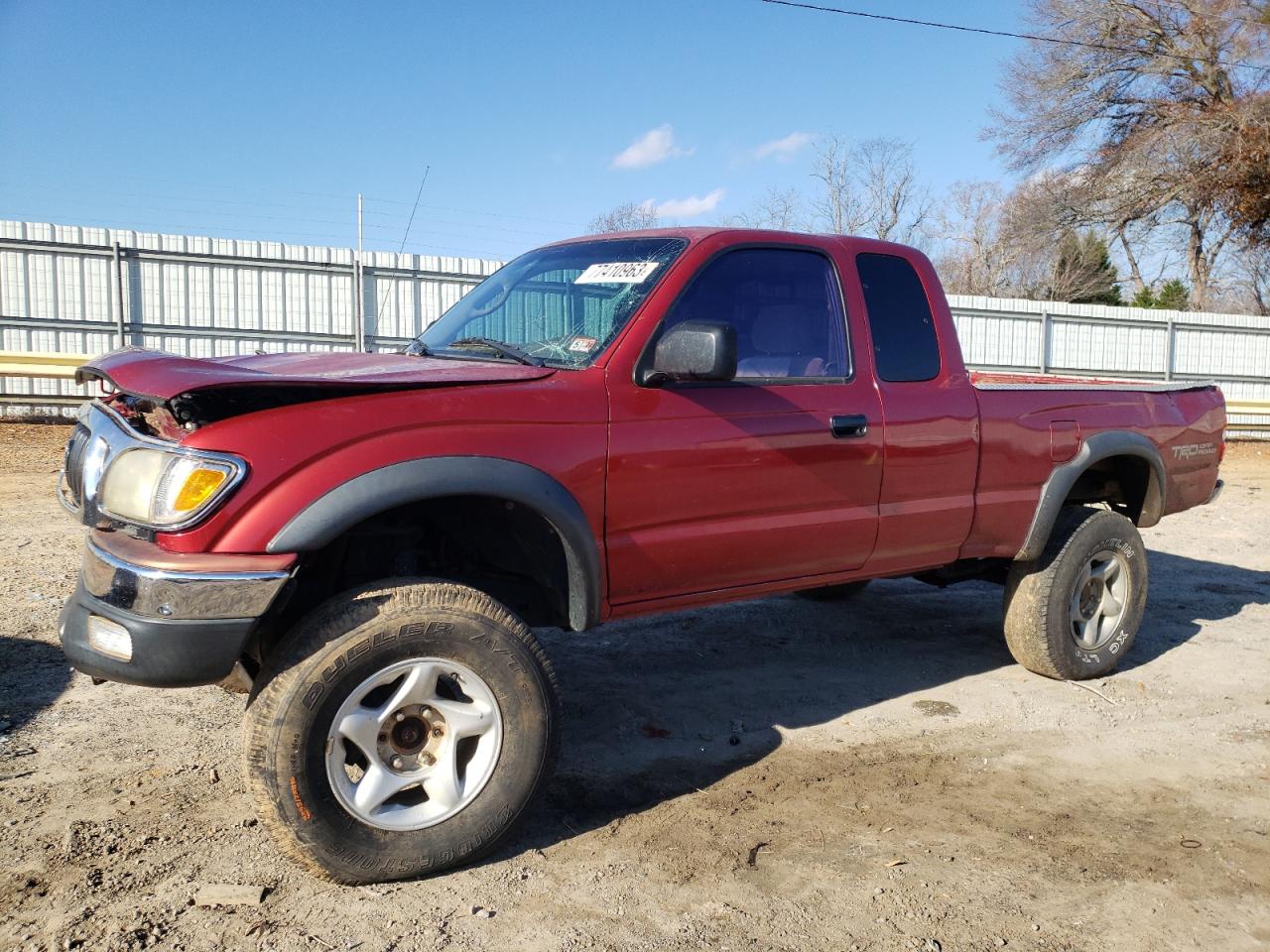 toyota tacoma 2004 5tewn72n64z457155