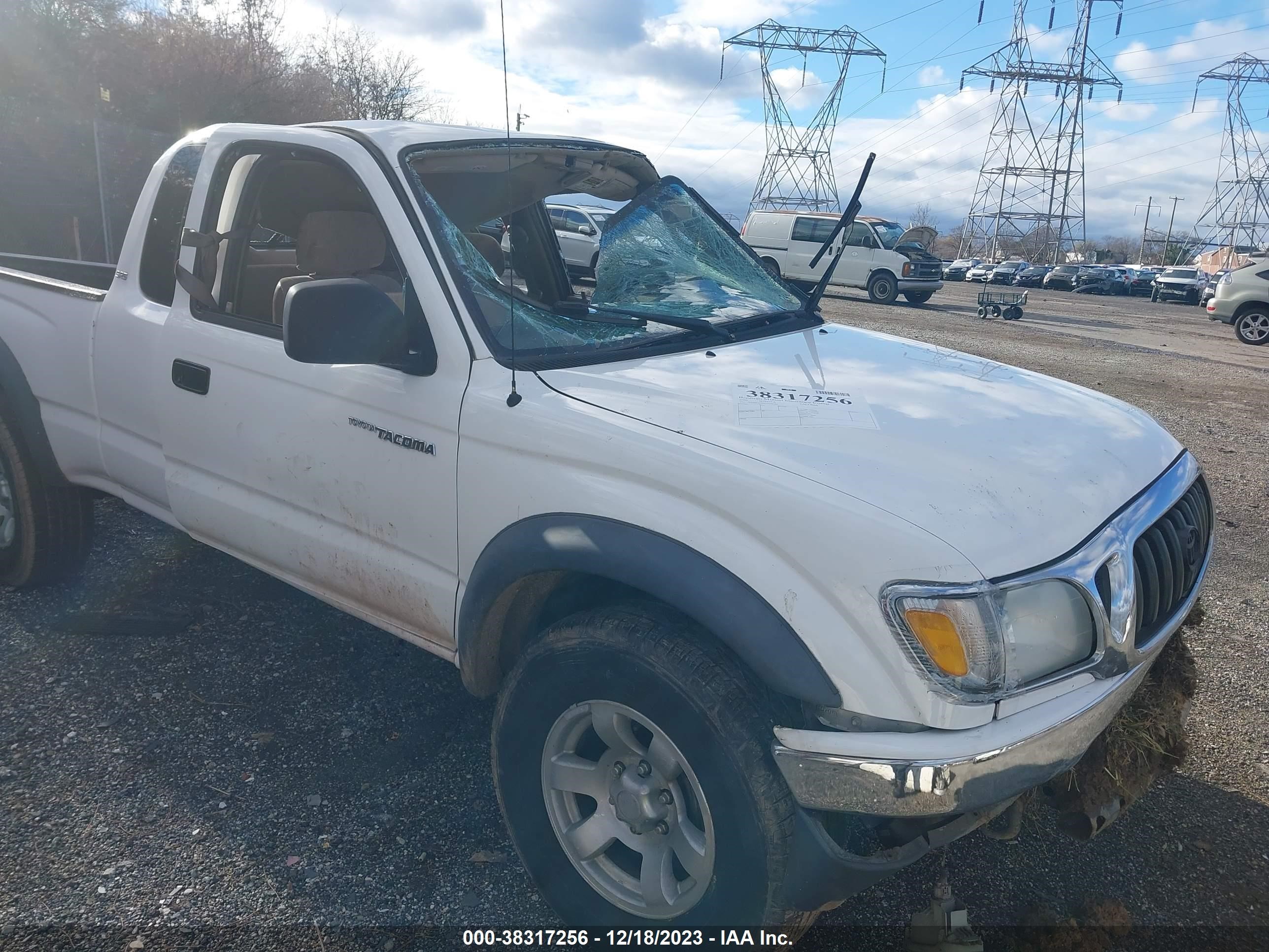 toyota tacoma 2003 5tewn72nx3z194344