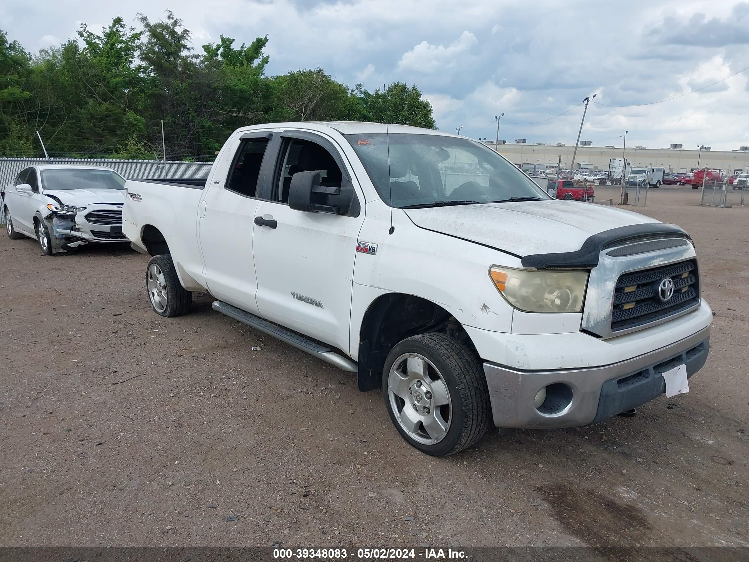 toyota tundra 2007 5tfbv54107x008594