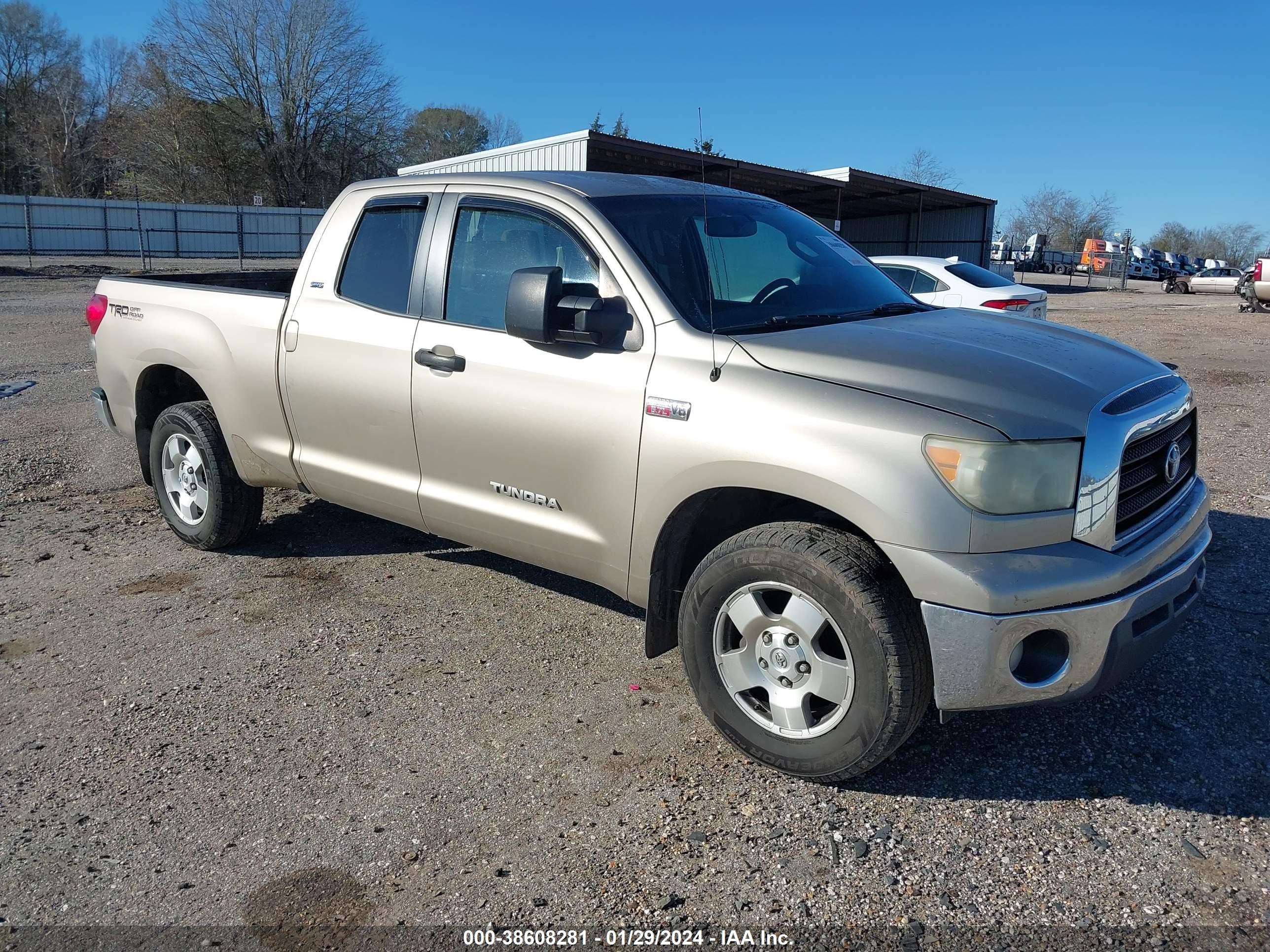 toyota tundra 2007 5tfbv541x7x023345