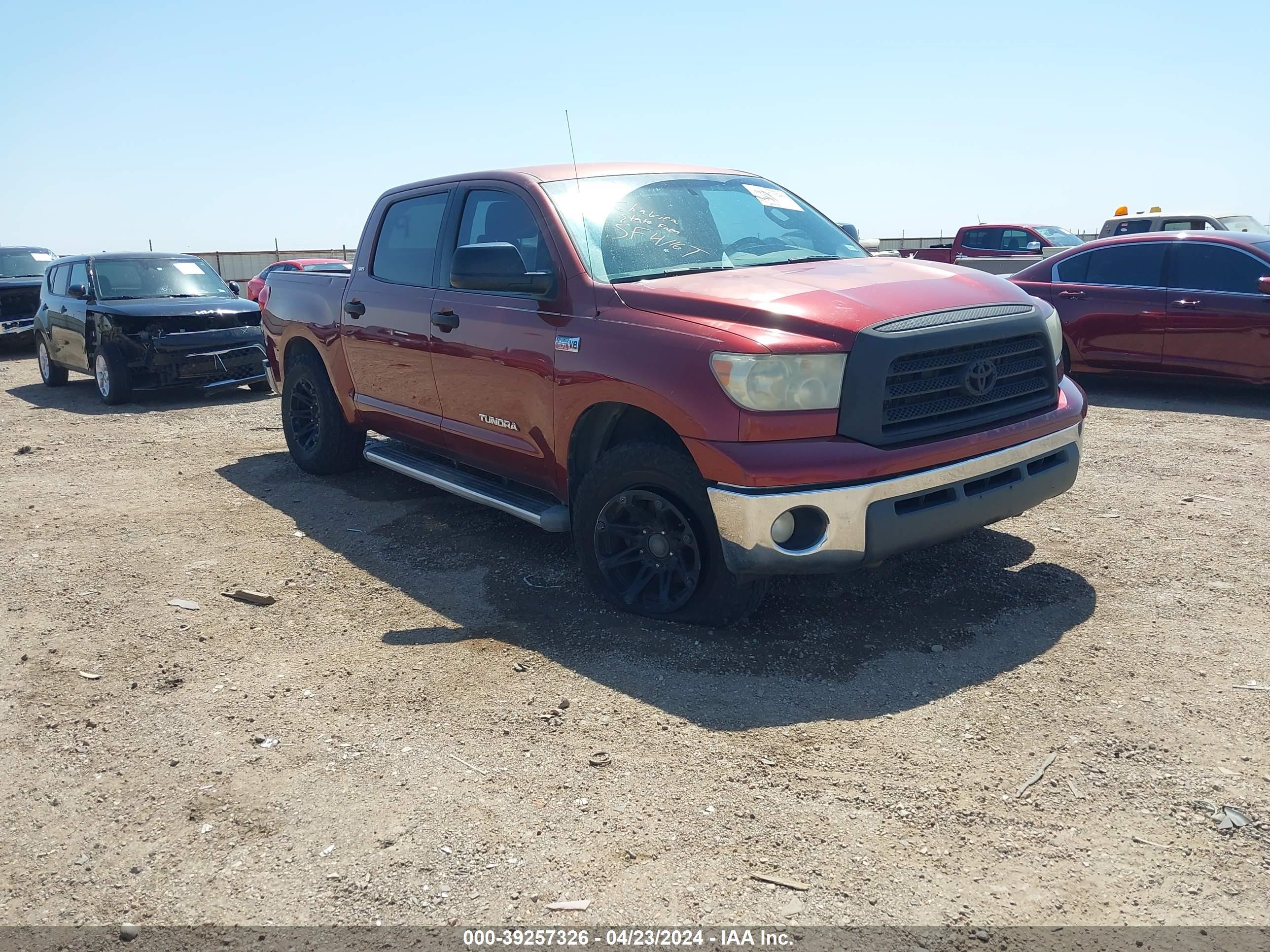 toyota tundra 2008 5tfdv54168x032666