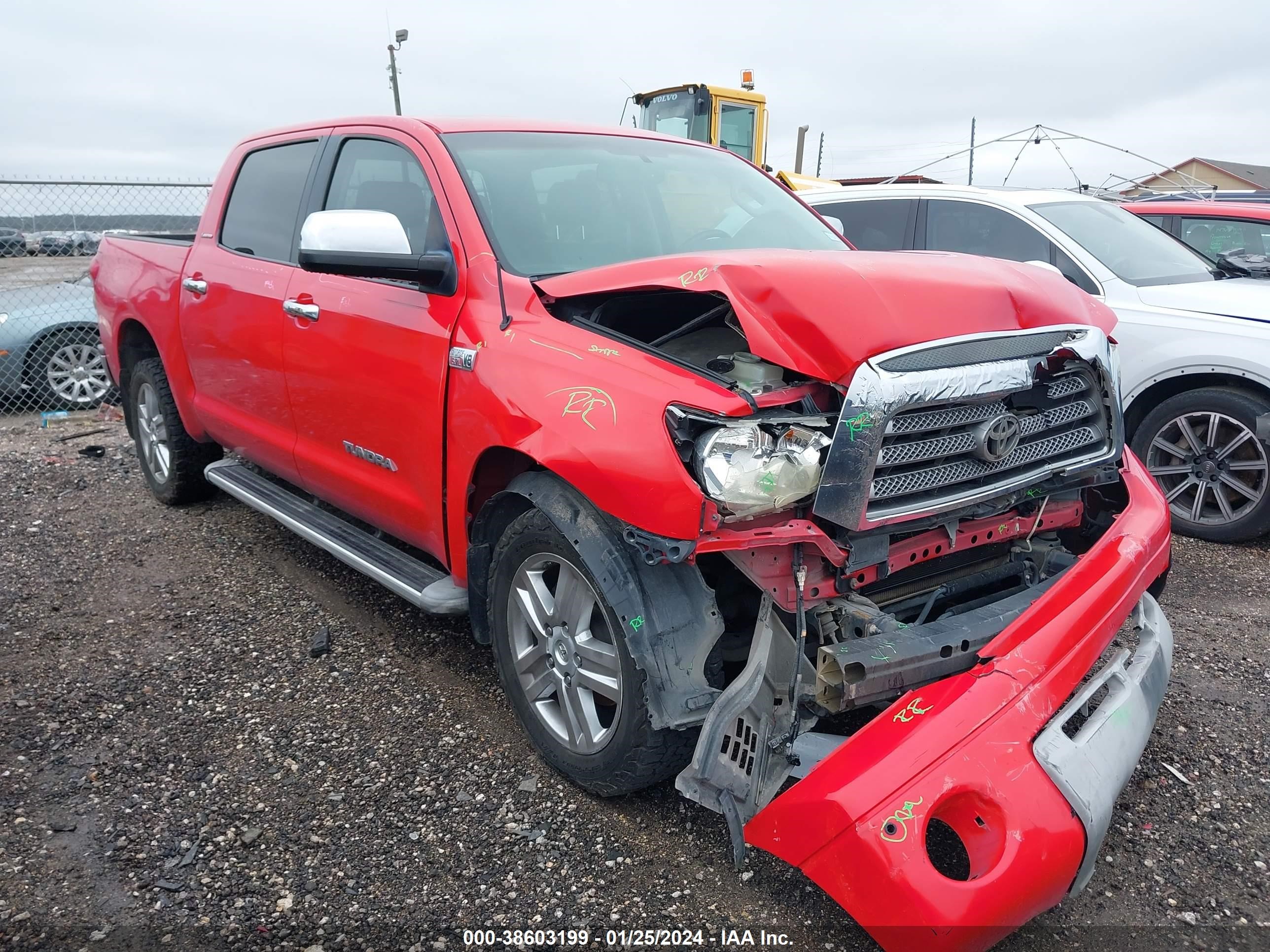 toyota tundra 2007 5tfdv58197x027275