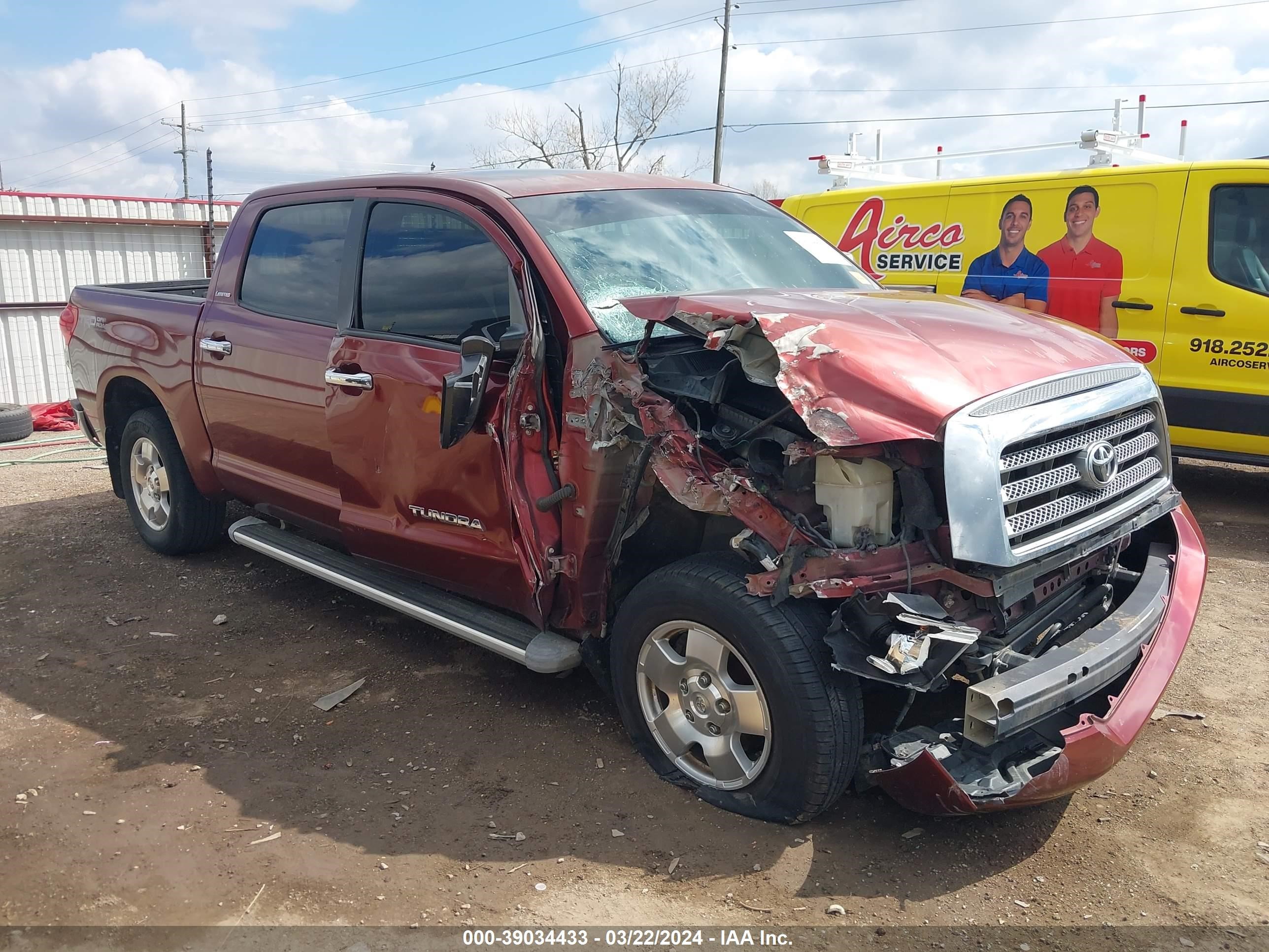 toyota tundra 2007 5tfdv58197x032055