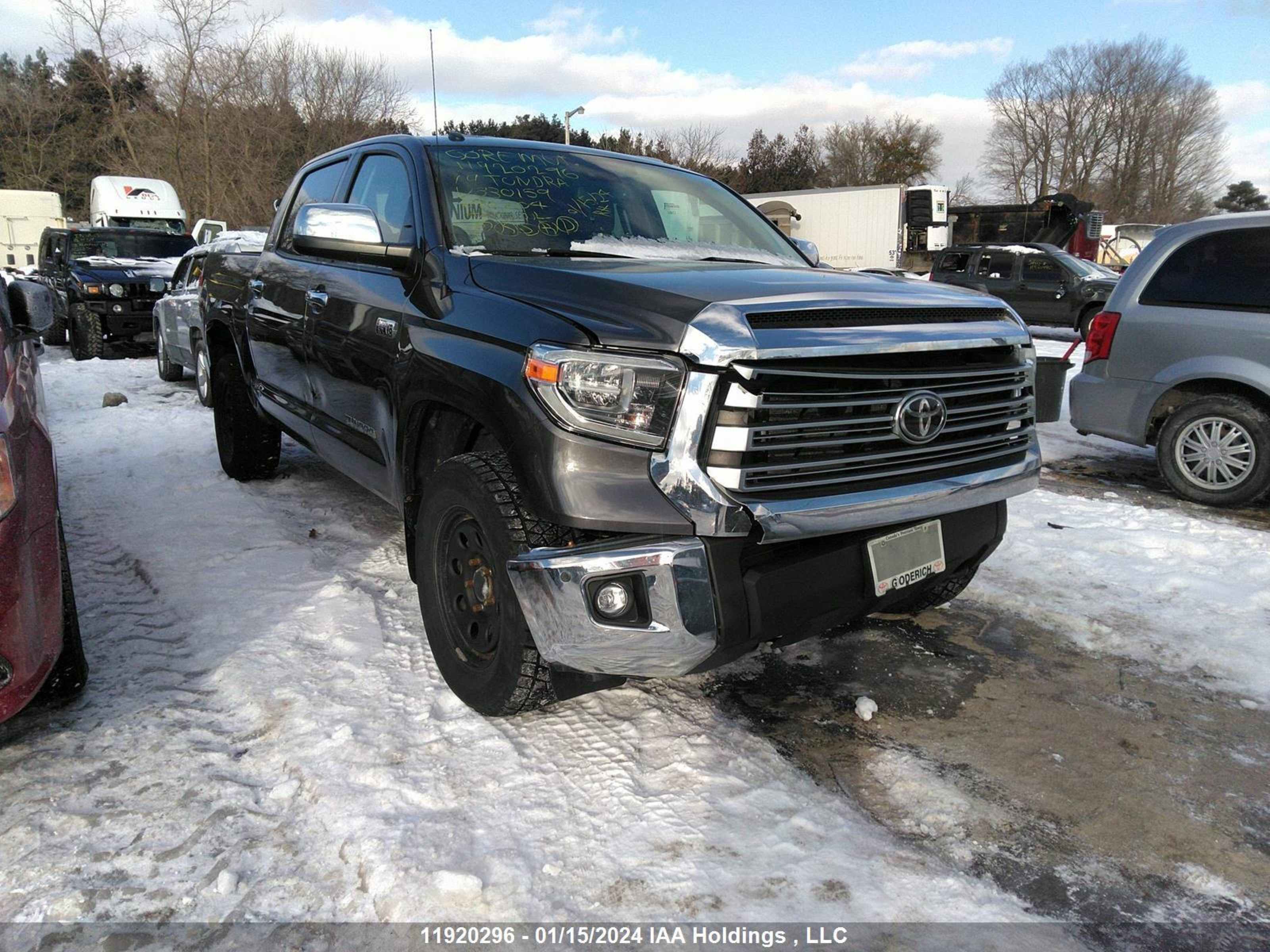 toyota tundra 2019 5tfhy5f16kx830159