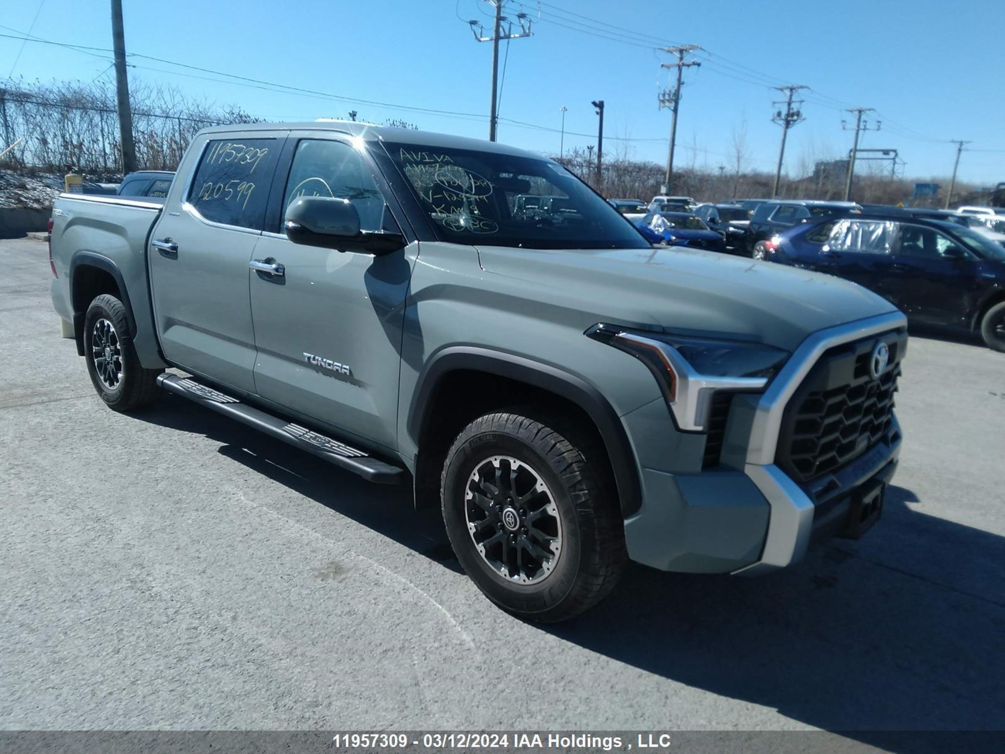 toyota tundra 2023 5tfja5db0px120599