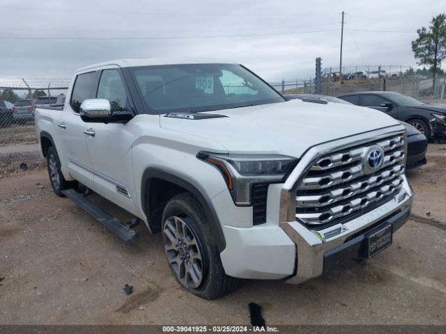 toyota tundra hybrid 2023 5tfmc5db1px013312