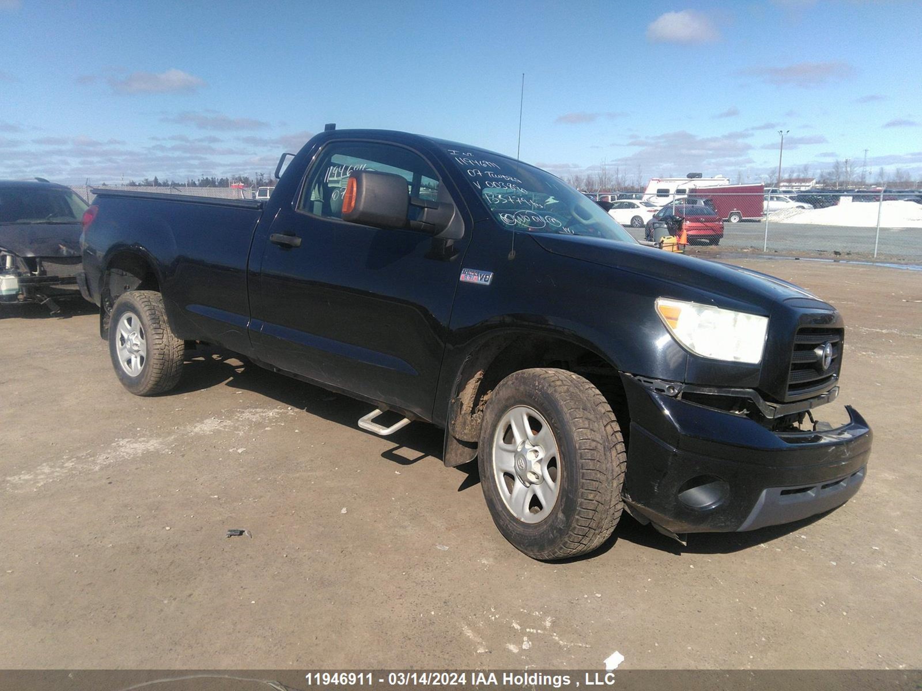 toyota tundra 2007 5tfmv52177x003890