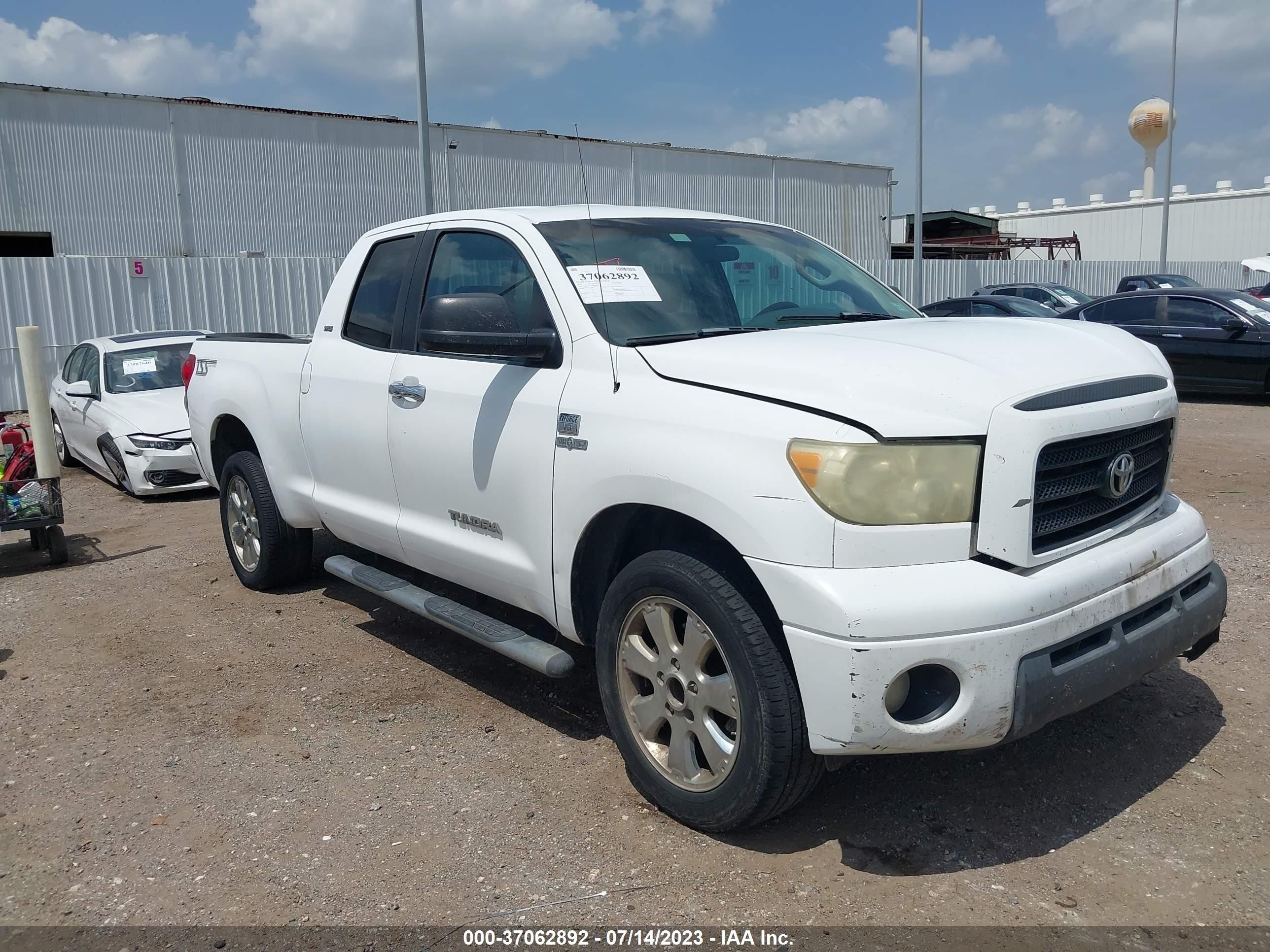 toyota tundra 2007 5tfrt54117x004803