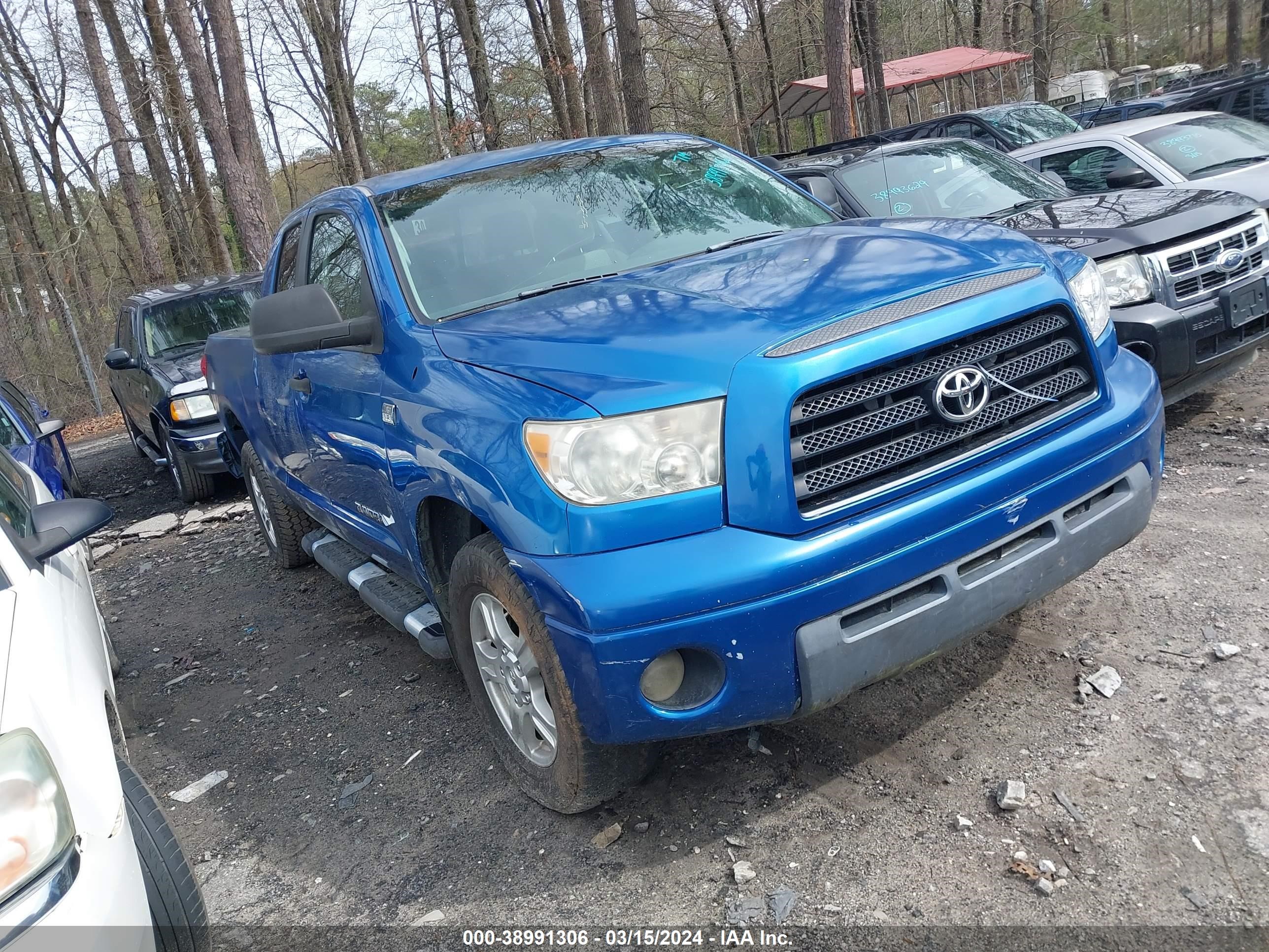 toyota tundra dou 2007 5tfrt54177x004255