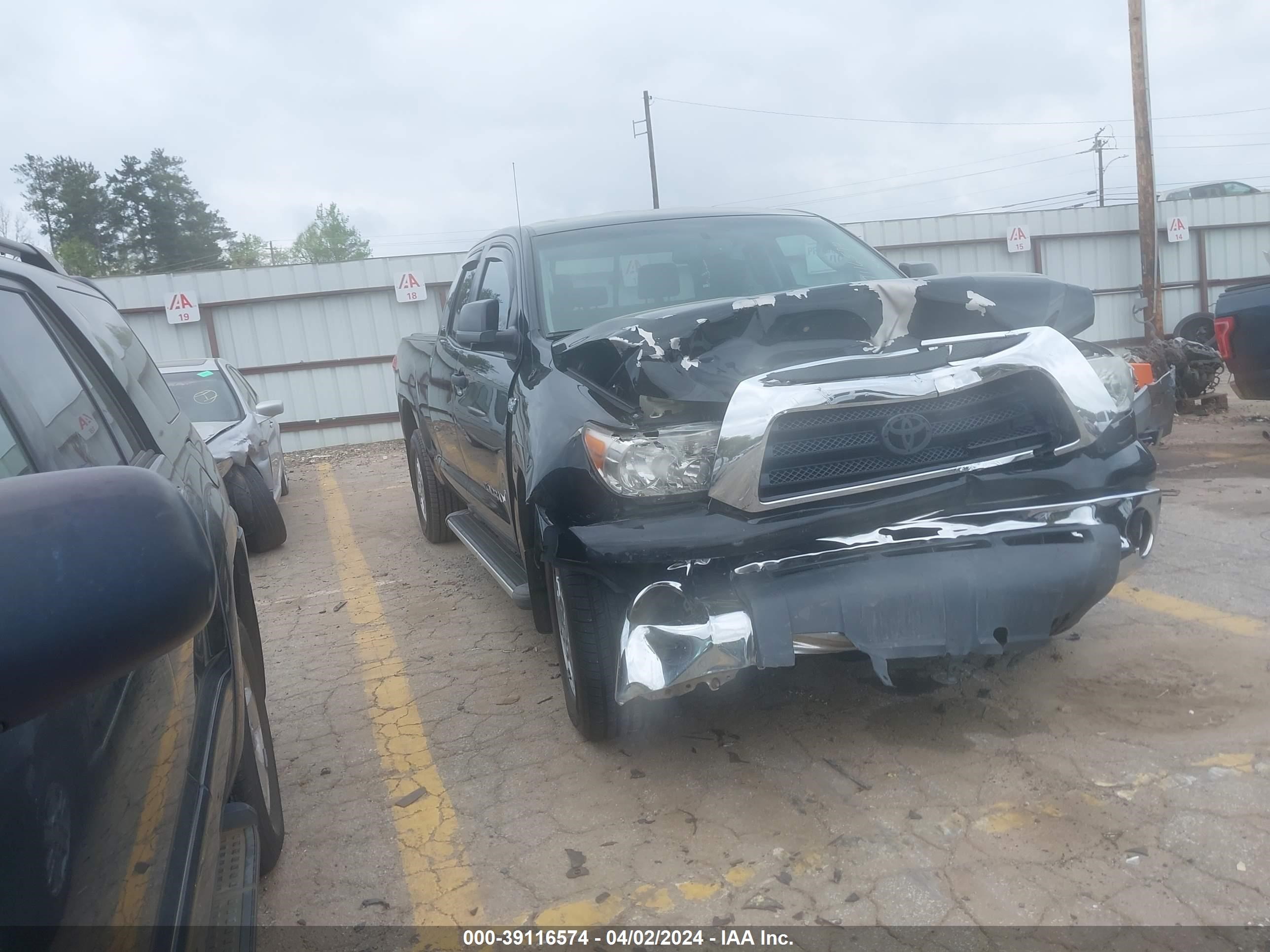 toyota tundra 2007 5tfrv54107x020968