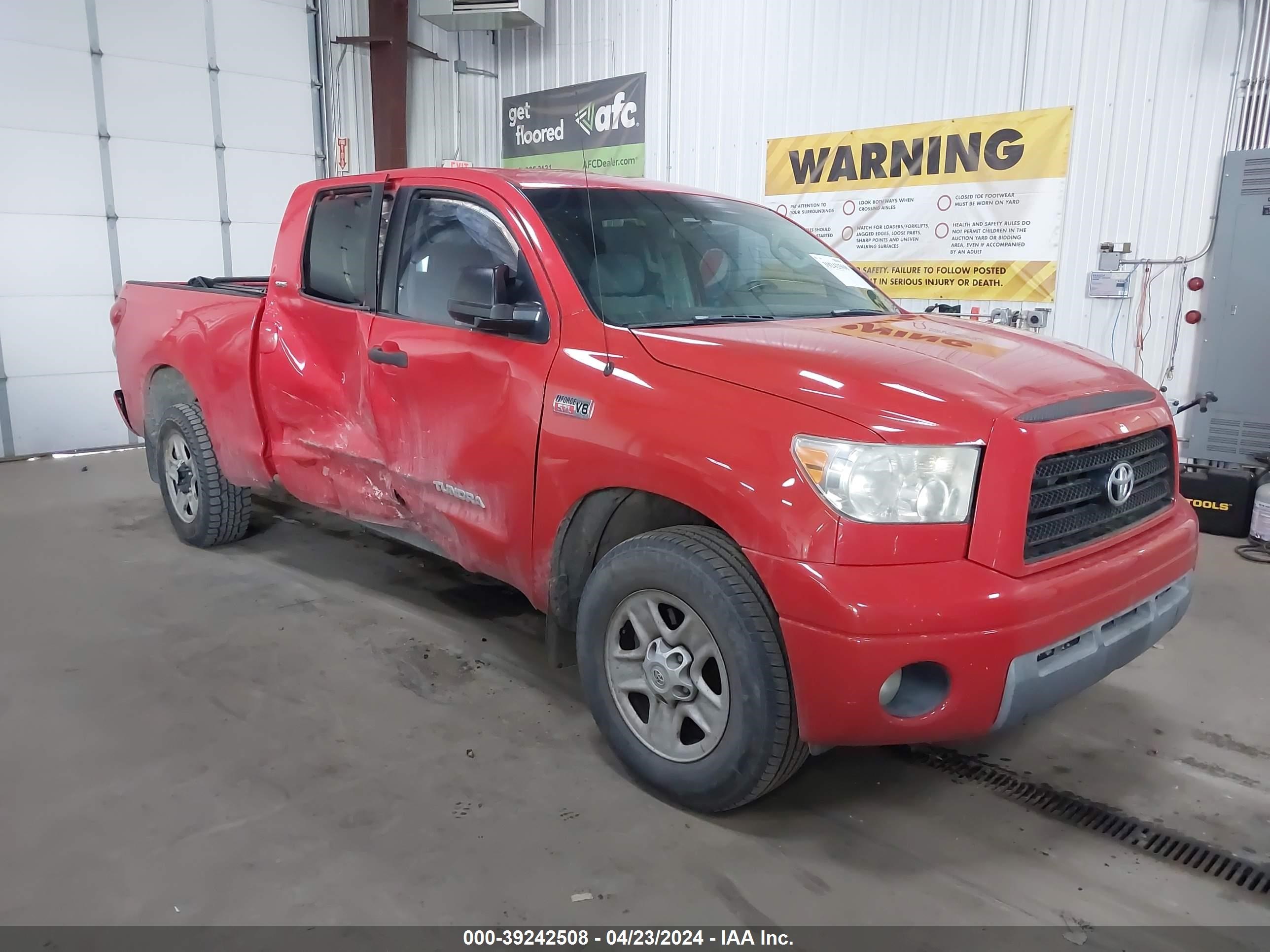 toyota tundra 2008 5tfrv541x8x056913