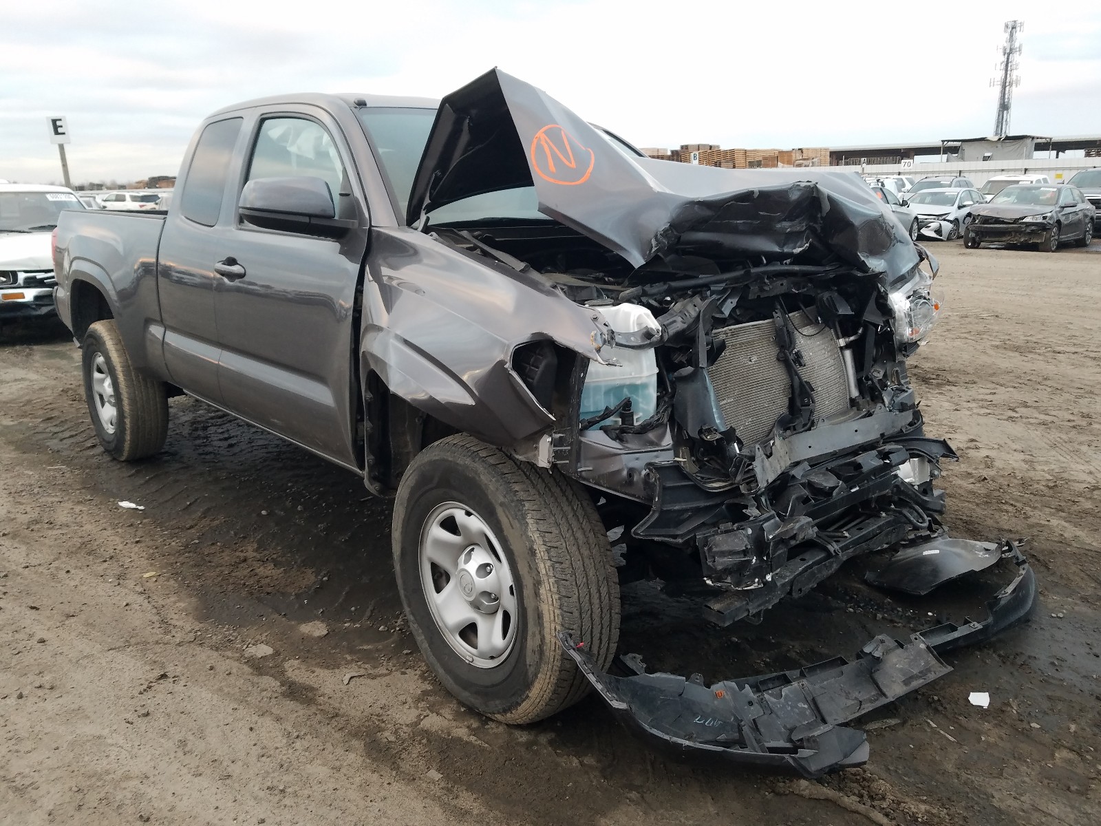 toyota tacoma acc 2019 5tfrx5gnxkx145655