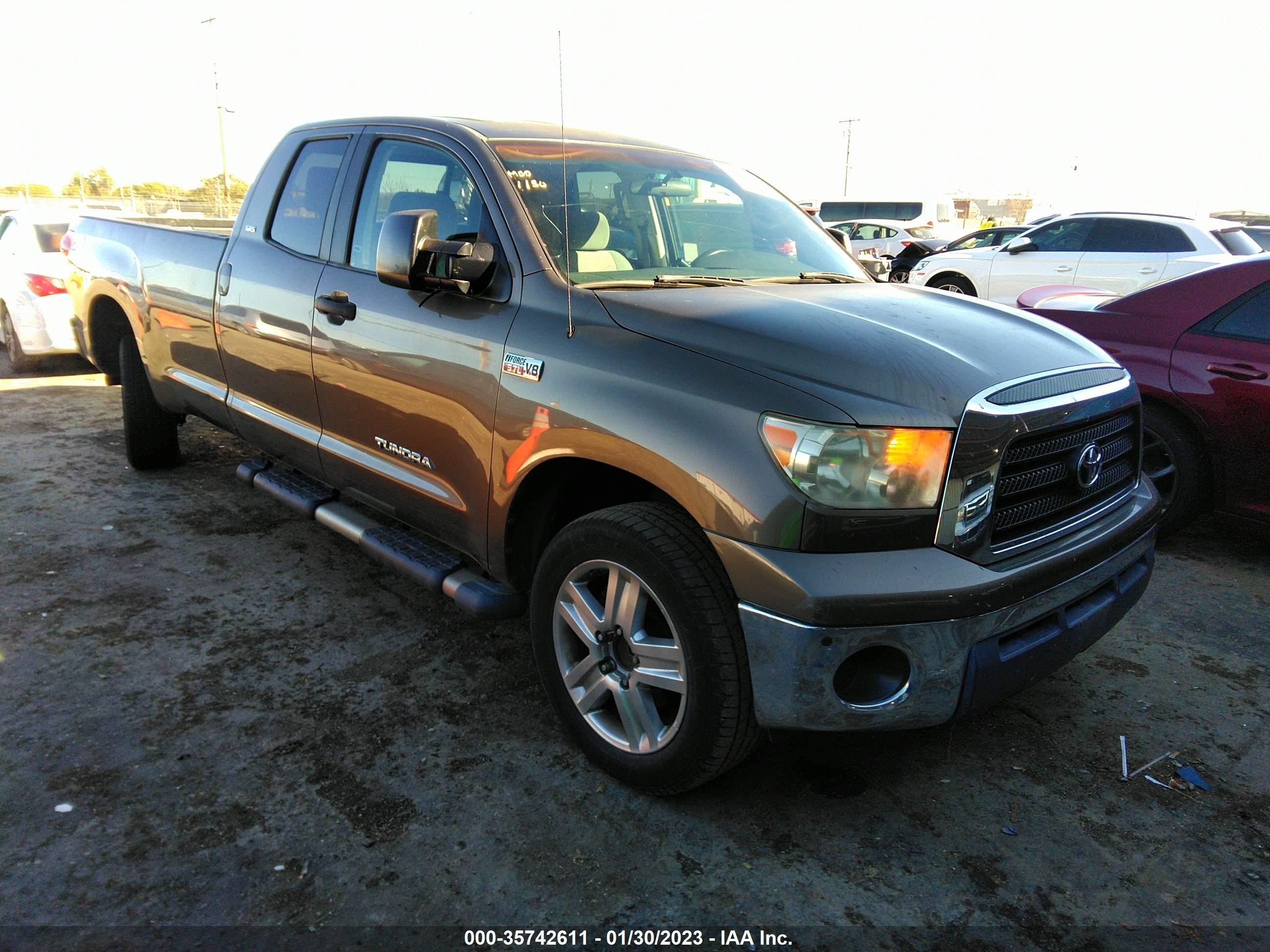 toyota tundra 2007 5tfsv541x7x002432