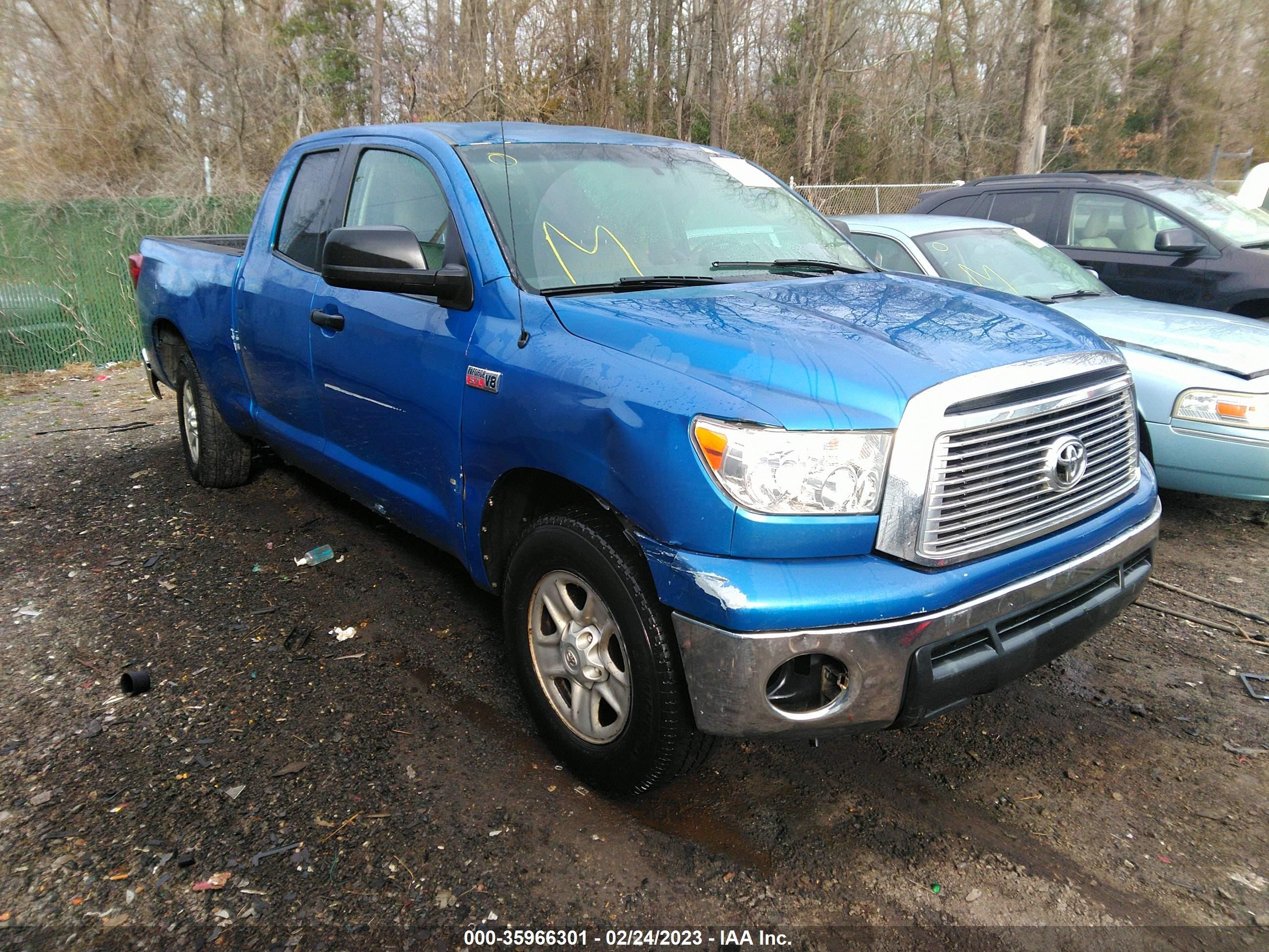 toyota tundra 2010 5tfuy5f11ax157505