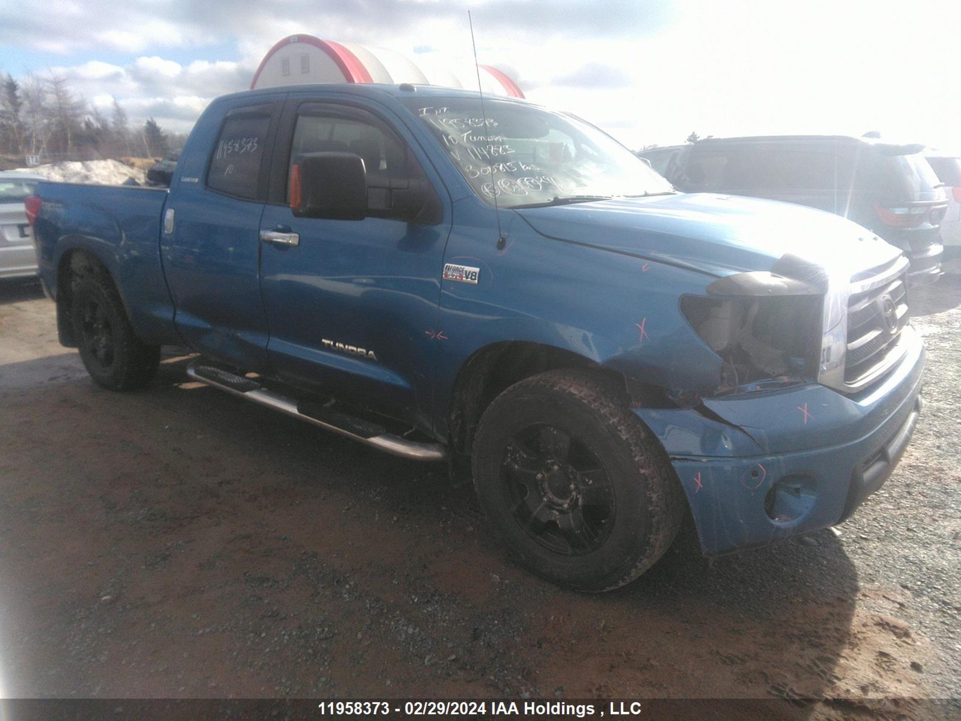 toyota tundra 2010 5tfuy5f15ax114883