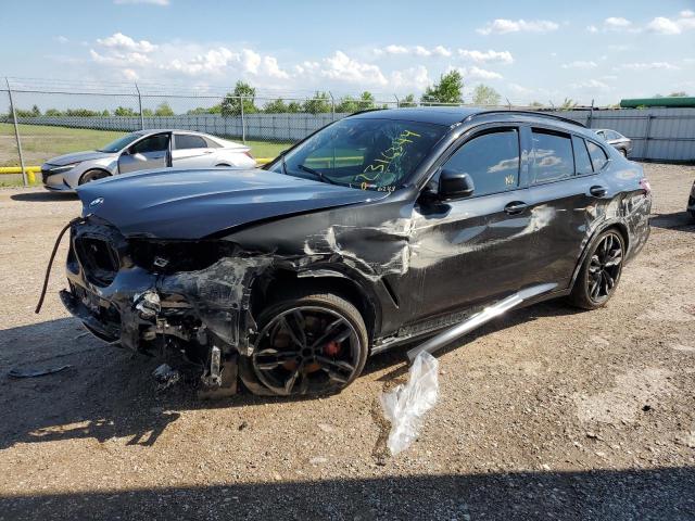 bmw x4 2021 5ux2v5c08m9g56243