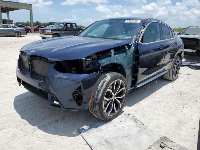 bmw x4 xdrive3 2022 5ux33dt01n9k23625