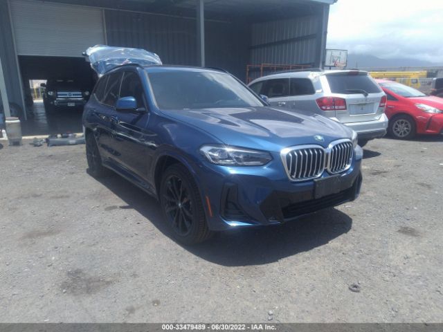 bmw x3 2022 5ux43dp01n9l10441