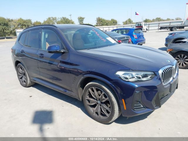 bmw x3 2022 5ux43dp02n9j88057