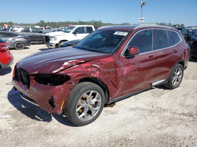 bmw x3 2022 5ux43dp02n9k62917