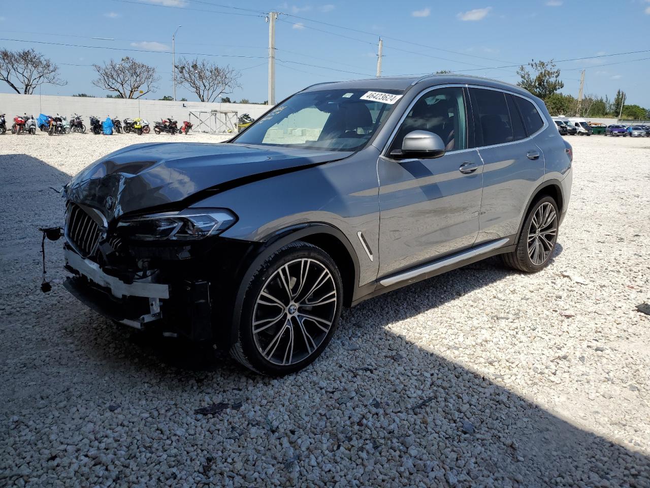 bmw x3 2023 5ux43dp02p9n97713